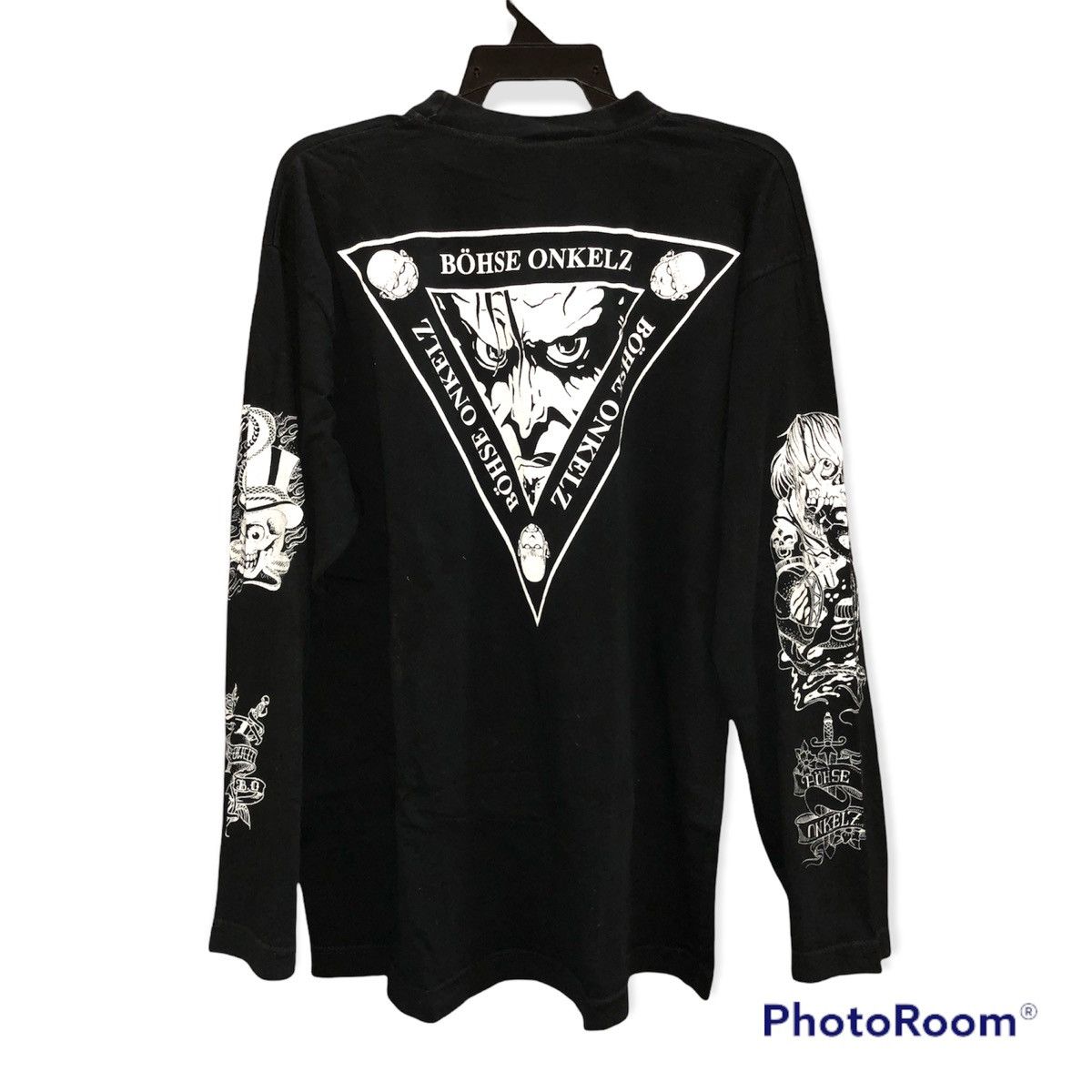Band Tees Vintage Metal Band Bohse Onkelz Long sleeve T-Shirt Size US L / EU 52-54 / 3 - 1 Thumbnail