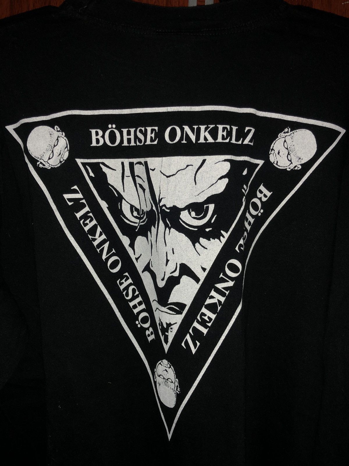 Band Tees Vintage Metal Band Bohse Onkelz Long sleeve T-Shirt Size US L / EU 52-54 / 3 - 3 Thumbnail