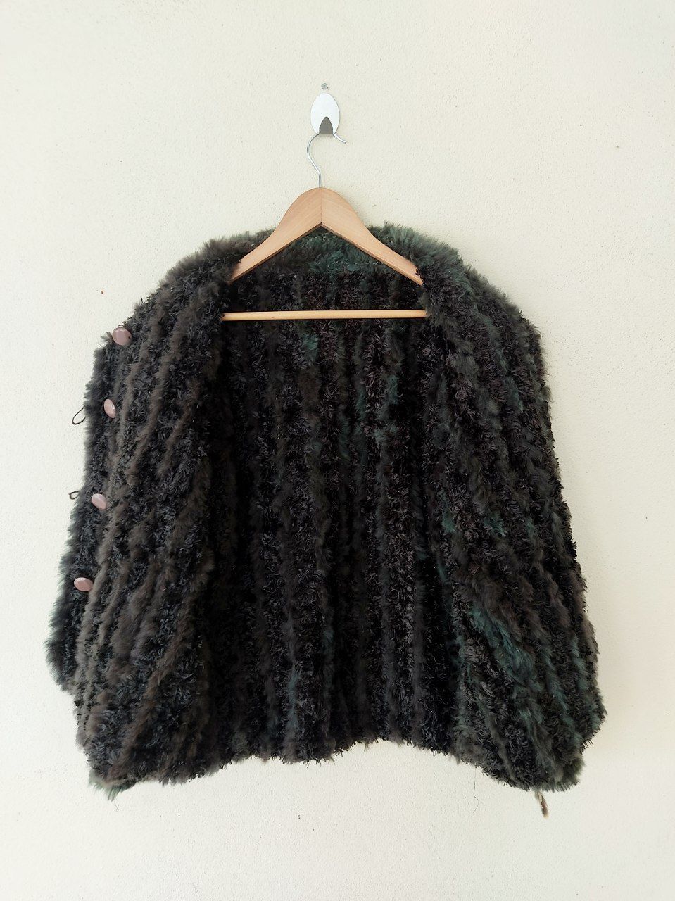 Japanese Brand × Vintage Vintage Rabbit Fur Jacket Reversible Avantgardism Size US L / EU 52-54 / 3 - 3 Thumbnail
