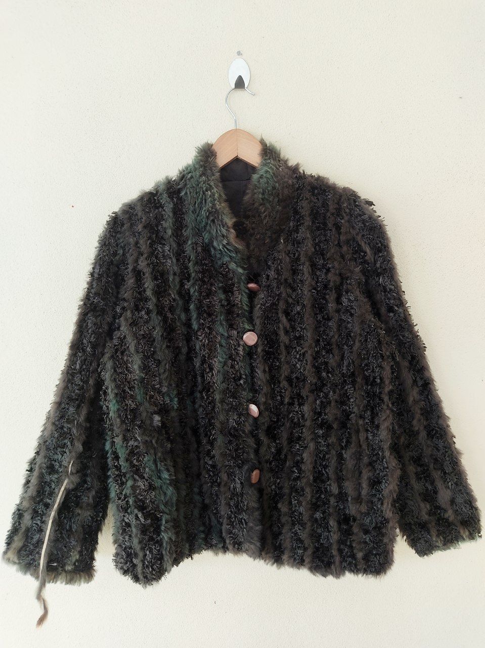 Japanese Brand × Vintage Vintage Rabbit Fur Jacket Reversible Avantgardism Size US L / EU 52-54 / 3 - 1 Thumbnail