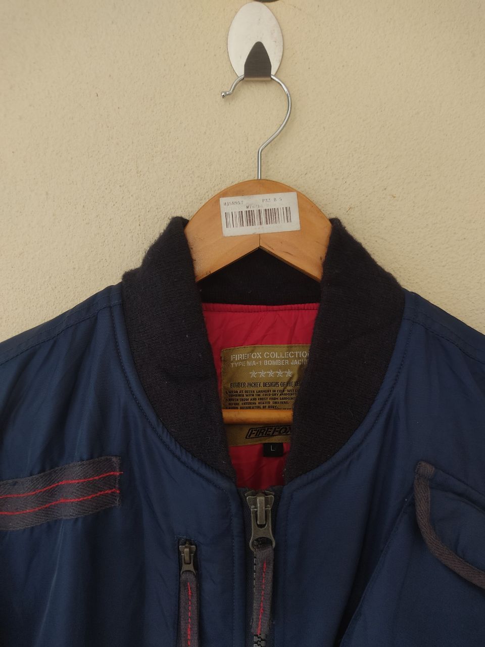 Japanese Brand TACTICAL FIREFOX BOMBER JACKET Size US L / EU 52-54 / 3 - 3 Thumbnail