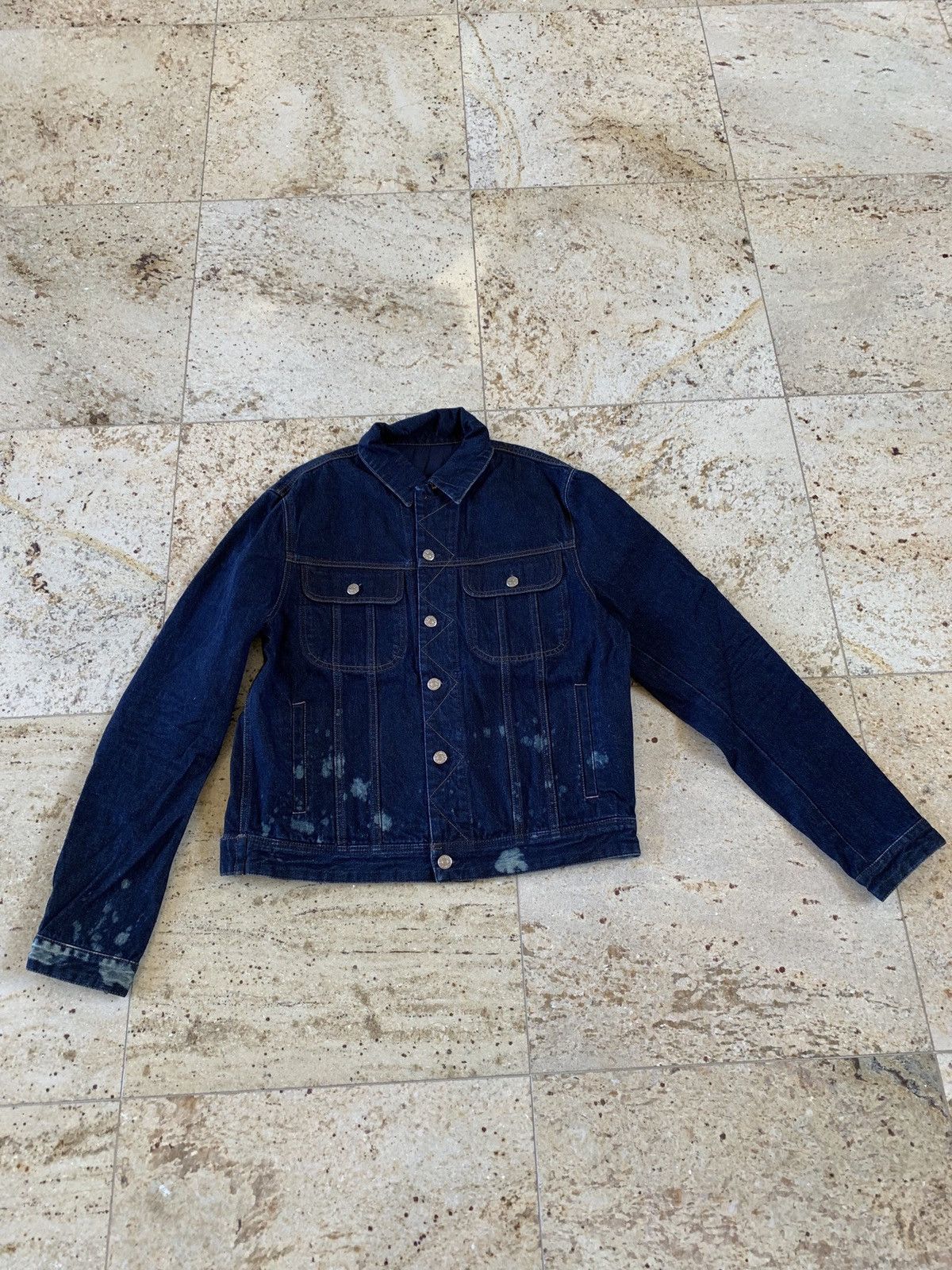 Acne Studios Tent Denim Jacket in Dark Blue Size US M / EU 48-50 / 2 - 2 Thumbnail