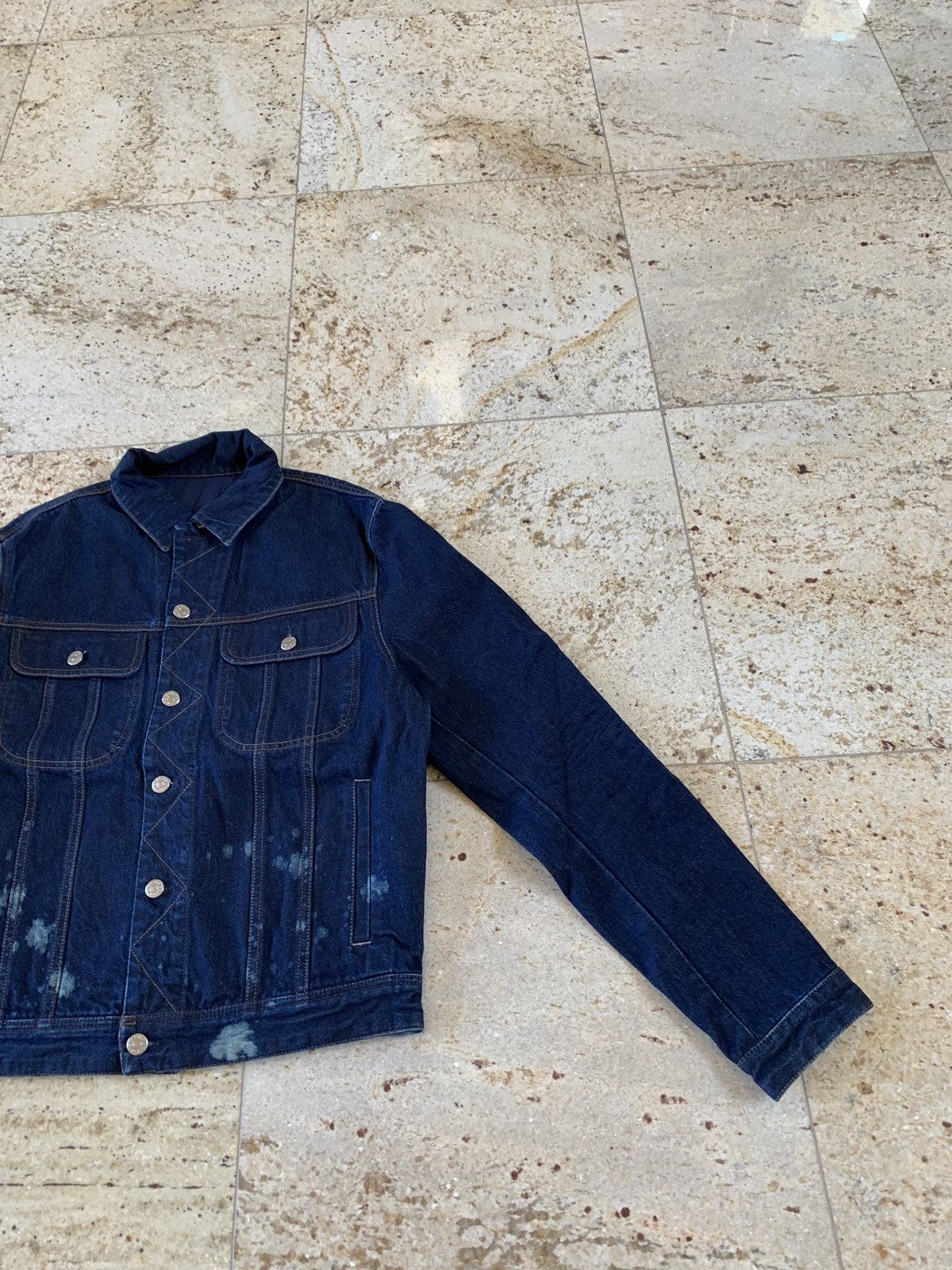 Acne Studios Tent Denim Jacket in Dark Blue Size US M / EU 48-50 / 2 - 7 Thumbnail