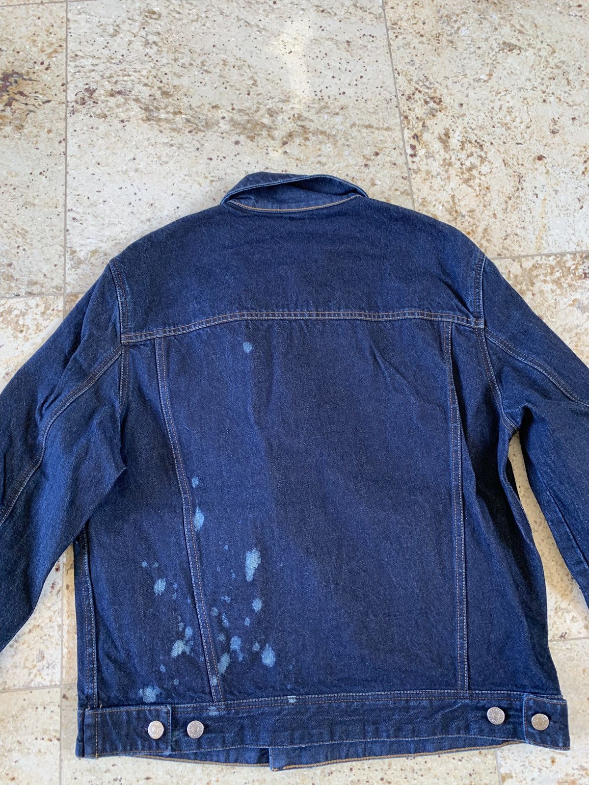Acne Studios Tent Denim Jacket in Dark Blue Size US M / EU 48-50 / 2 - 11 Thumbnail