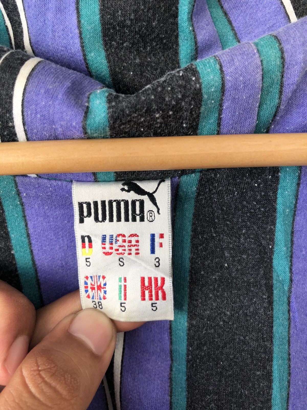 Puma × Vintage VINTAGE PUMA STREET SOCCER HYBRID OVERSIZED JACKET Size US L / EU 52-54 / 3 - 11 Thumbnail