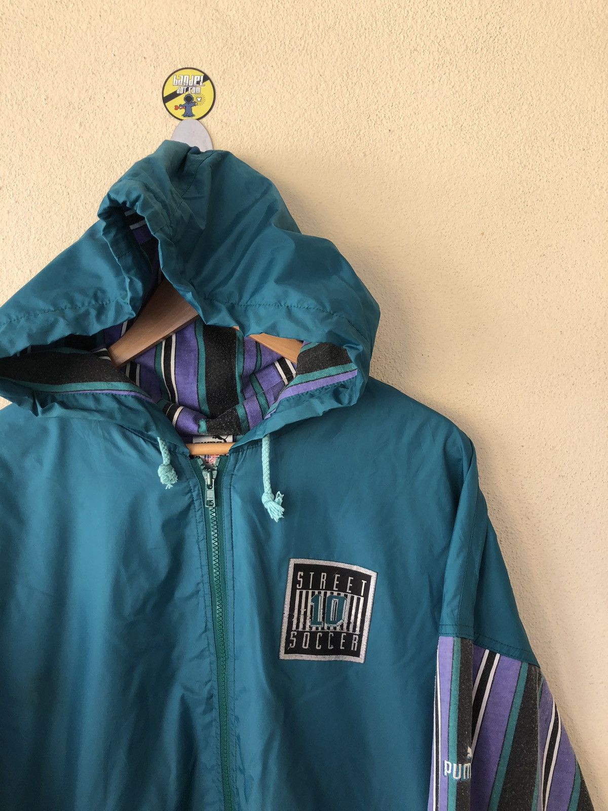 Puma × Vintage VINTAGE PUMA STREET SOCCER HYBRID OVERSIZED JACKET Size US L / EU 52-54 / 3 - 5 Thumbnail