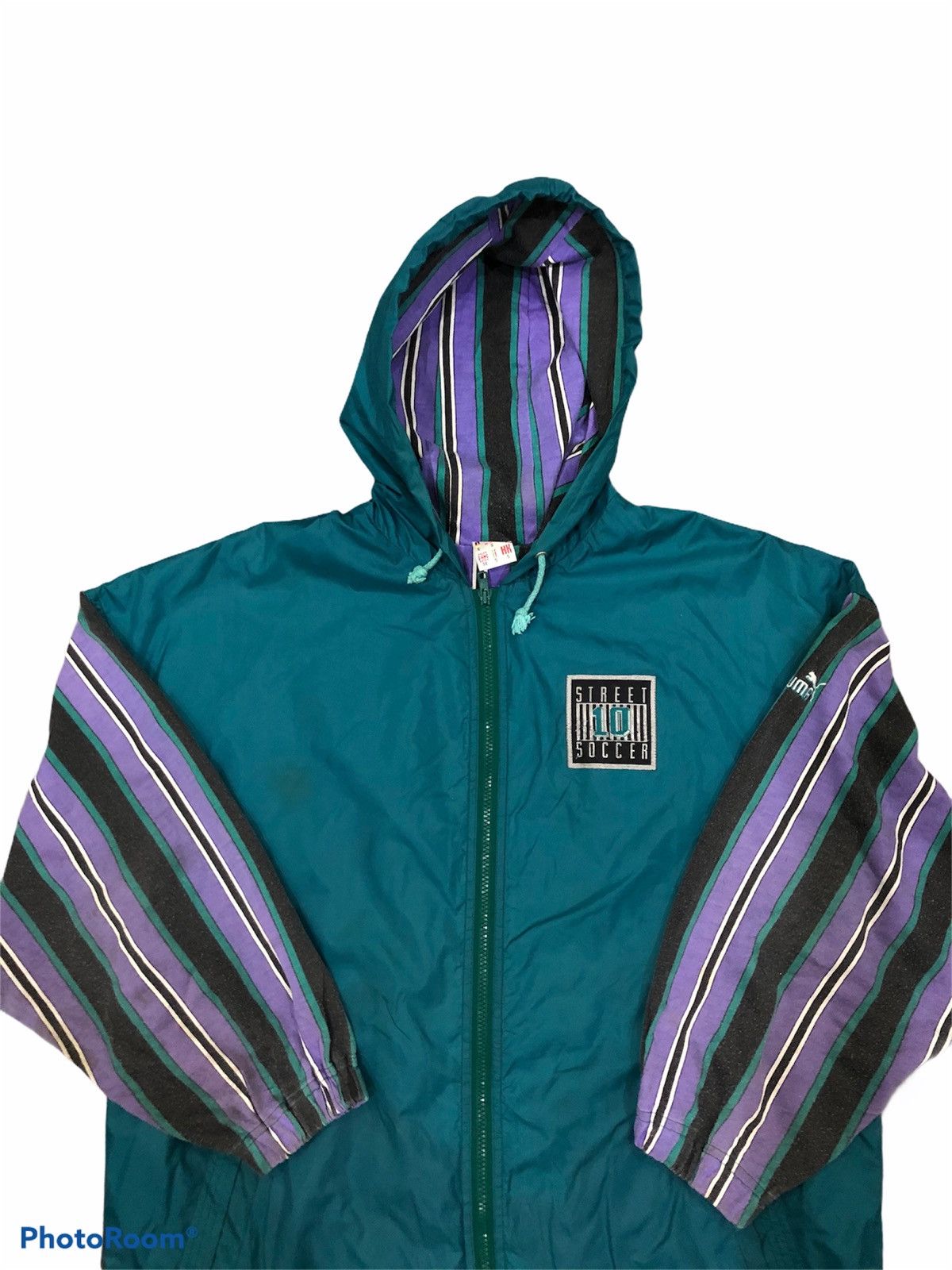 Puma × Vintage VINTAGE PUMA STREET SOCCER HYBRID OVERSIZED JACKET Size US L / EU 52-54 / 3 - 3 Thumbnail