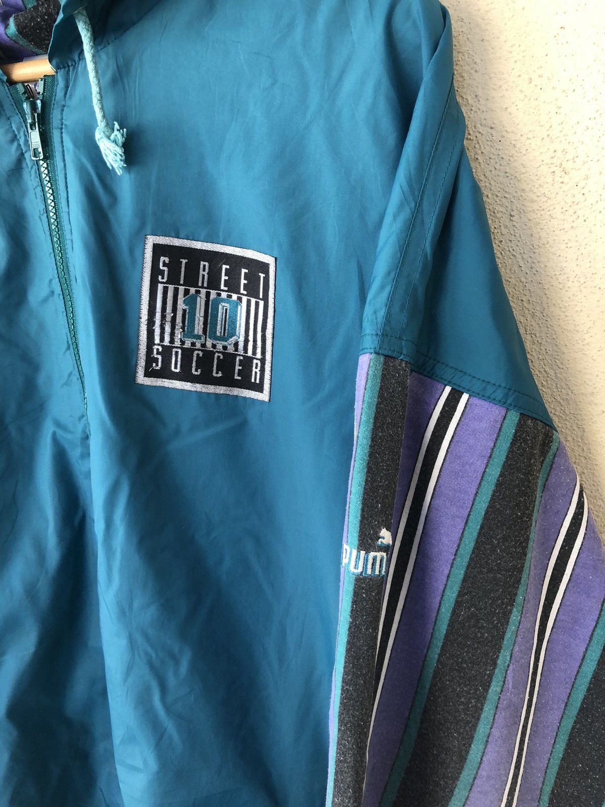 Puma × Vintage VINTAGE PUMA STREET SOCCER HYBRID OVERSIZED JACKET Size US L / EU 52-54 / 3 - 6 Thumbnail