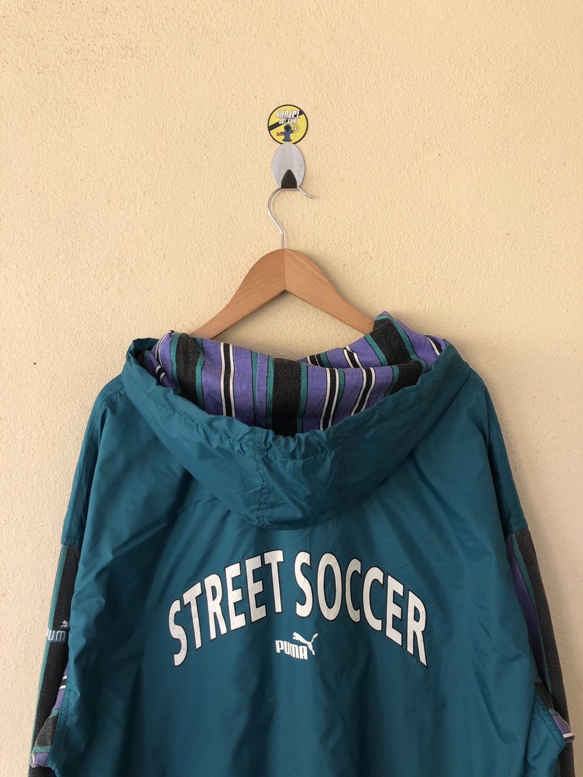 Puma × Vintage VINTAGE PUMA STREET SOCCER HYBRID OVERSIZED JACKET Size US L / EU 52-54 / 3 - 8 Thumbnail