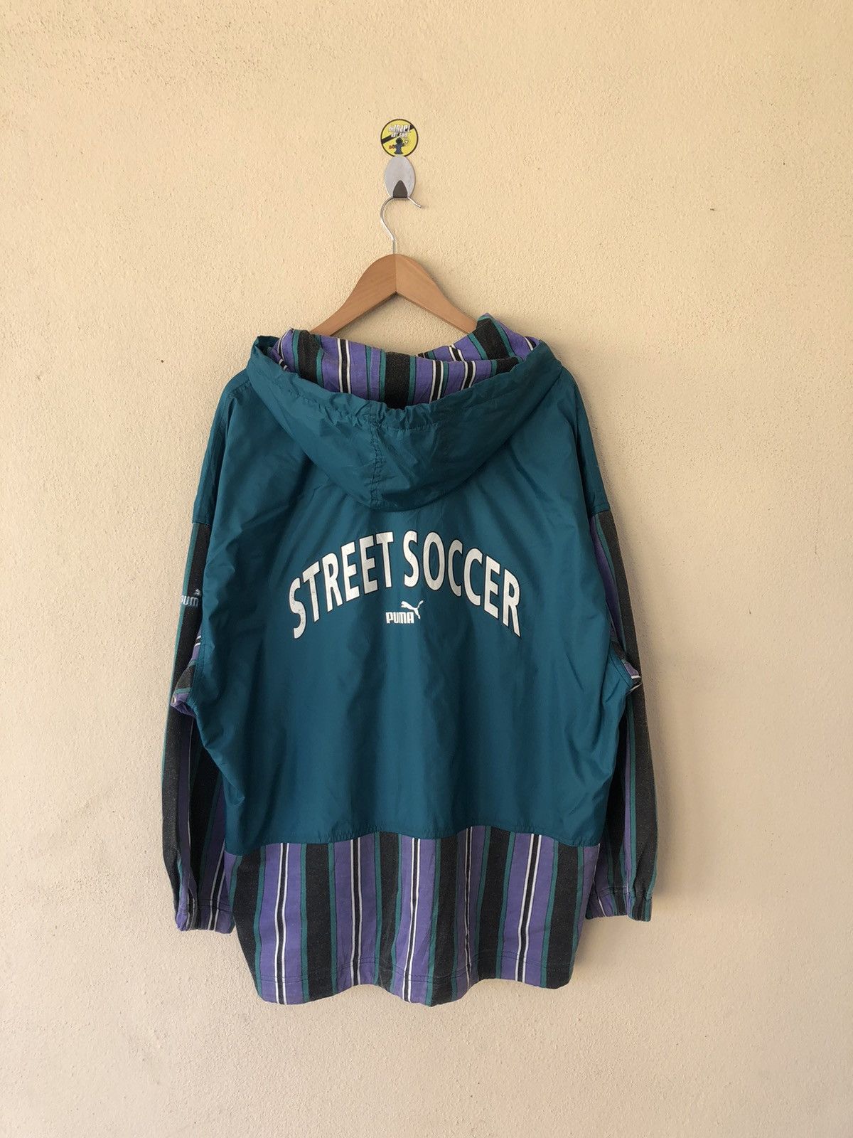 Puma × Vintage VINTAGE PUMA STREET SOCCER HYBRID OVERSIZED JACKET Size US L / EU 52-54 / 3 - 7 Thumbnail