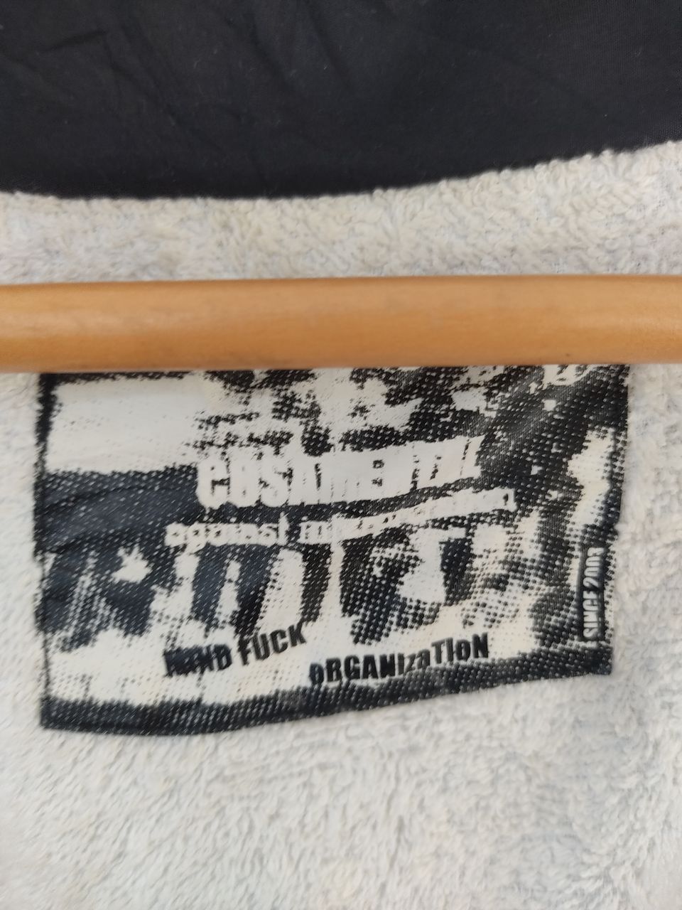 Japanese Brand COSAMENTAL AGAINST INTERPRETATION BLACK COACH JACKET Size US L / EU 52-54 / 3 - 6 Thumbnail