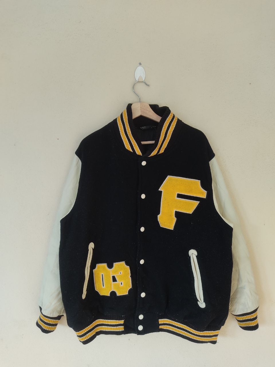Fat Tokyo VINTAGE FAT TOKYO 03 VARSITY LEATHER JACKET Size US L / EU 52-54 / 3 - 2 Thumbnail