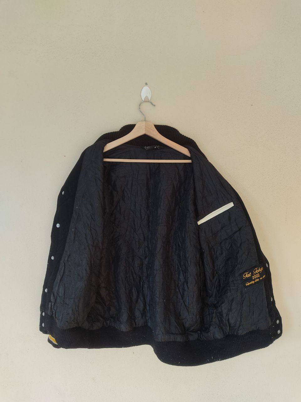 Fat Tokyo VINTAGE FAT TOKYO 03 VARSITY LEATHER JACKET Size US L / EU 52-54 / 3 - 5 Thumbnail