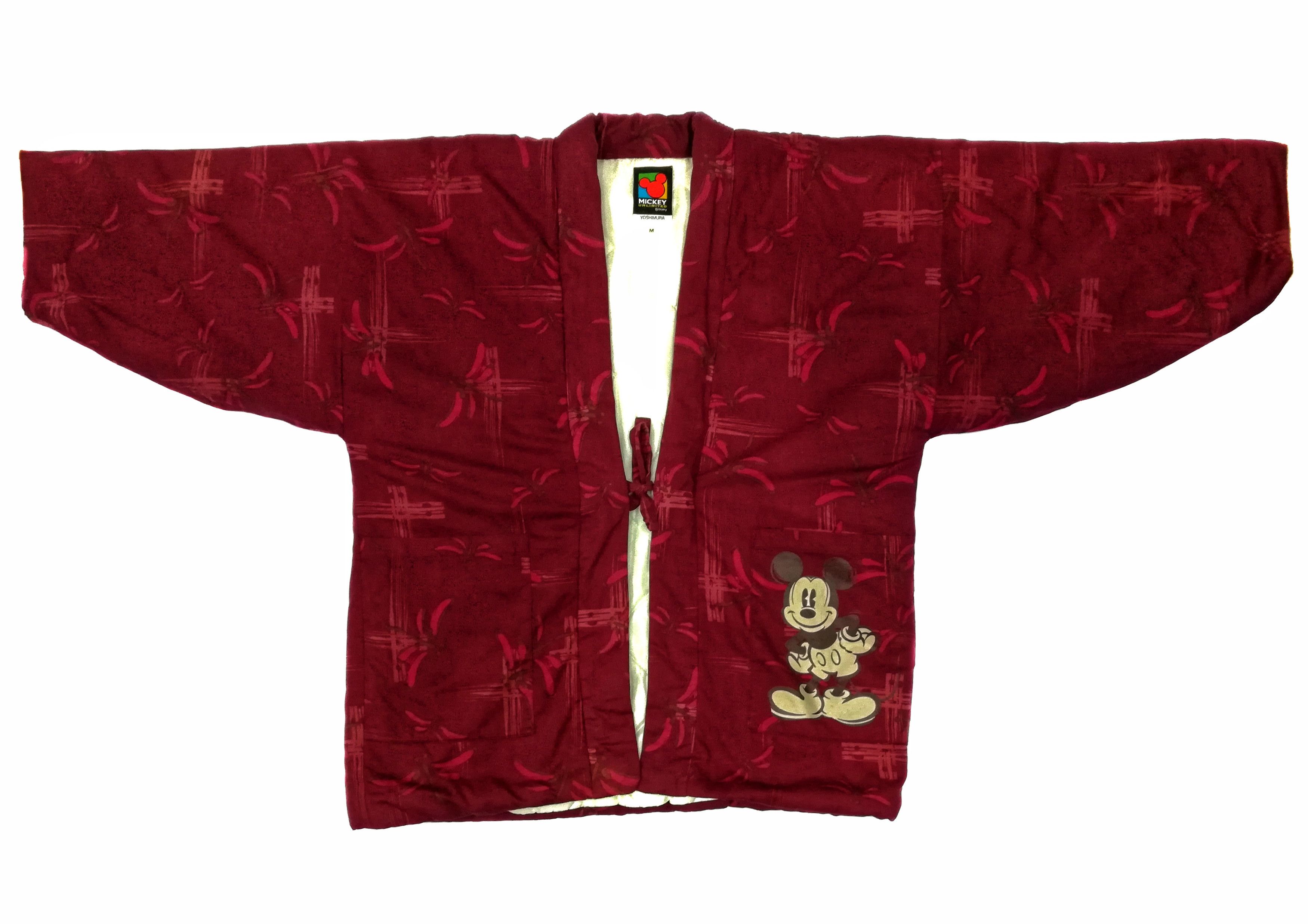 Cartoon Network × Japanese Brand × Mickey Mouse 🔥Hanten Kimono Mickey Mouse Japanese traditional wear🔥 Size US M / EU 48-50 / 2 - 2 Thumbnail