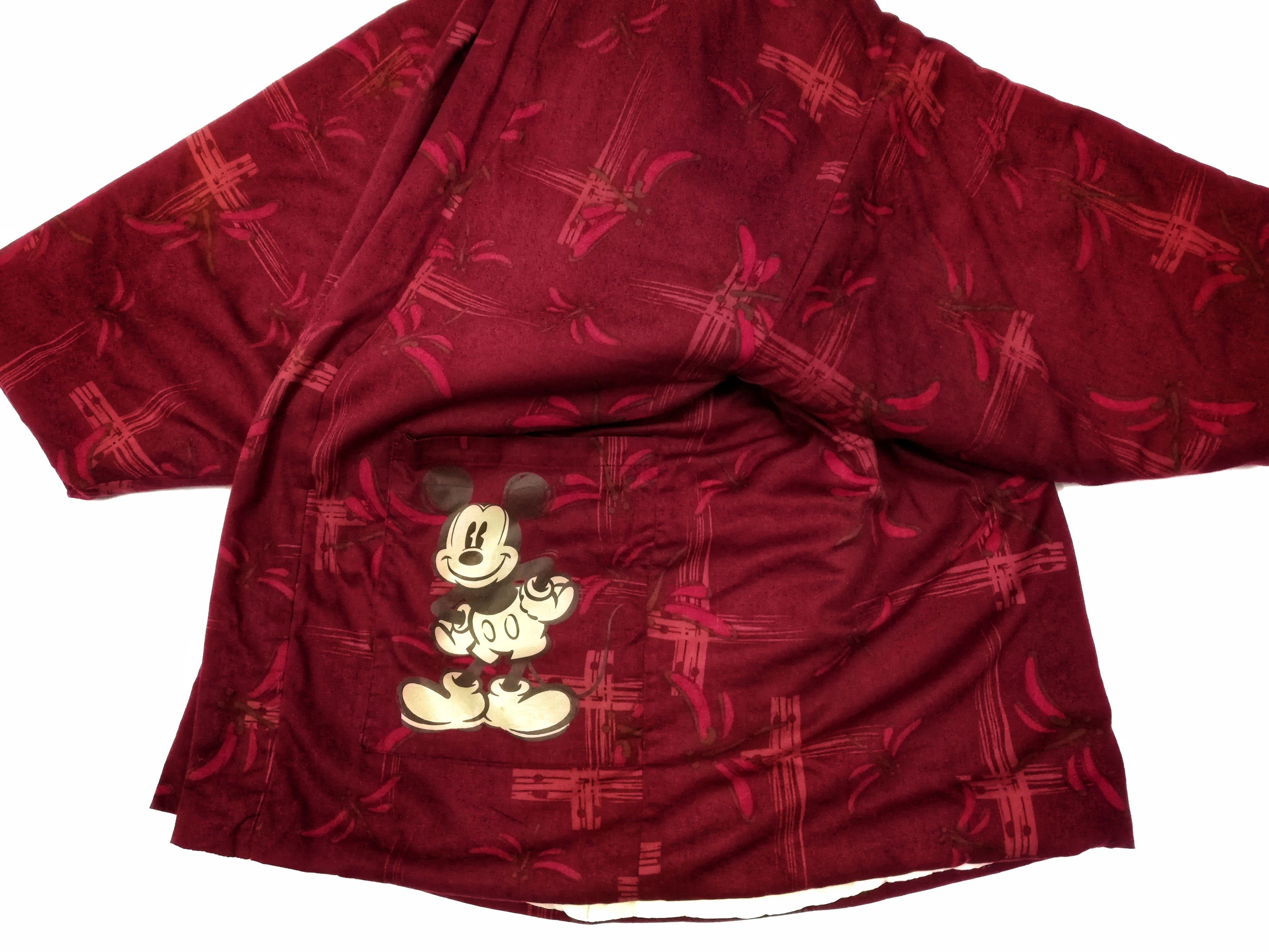 Cartoon Network × Japanese Brand × Mickey Mouse 🔥Hanten Kimono Mickey Mouse Japanese traditional wear🔥 Size US M / EU 48-50 / 2 - 9 Thumbnail
