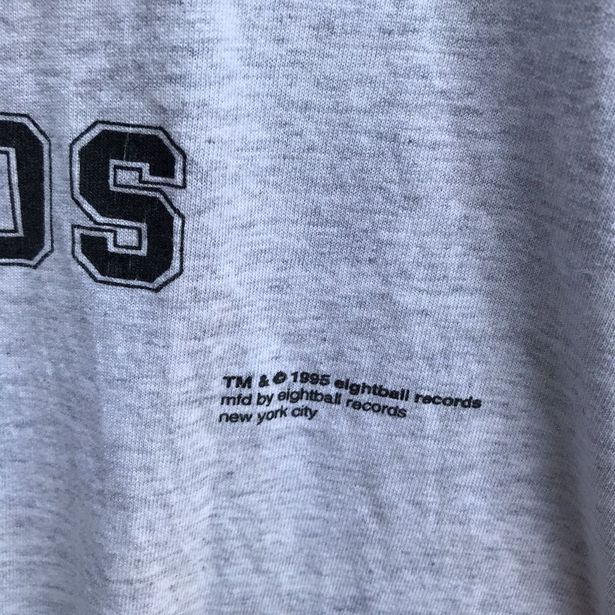 Band Tees × Vintage Vintage 90s EIGHTBALL RECORDS tee house techno rave Size US M / EU 48-50 / 2 - 4 Thumbnail