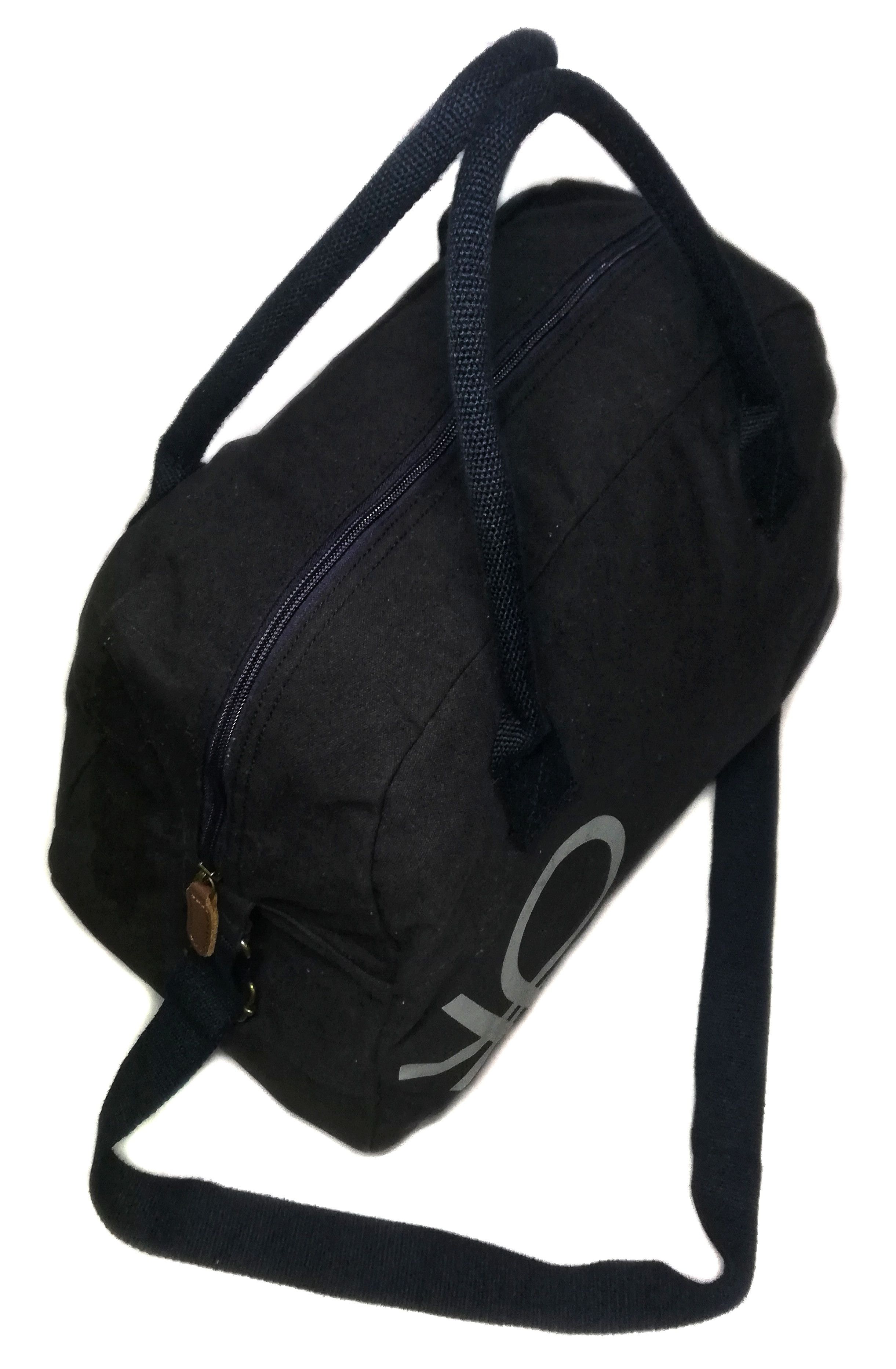 United Colors Of Benetton 🔥United Colors Of Benetton Big Logo Travel Bag Cotton 100% Size ONE SIZE - 2 Thumbnail
