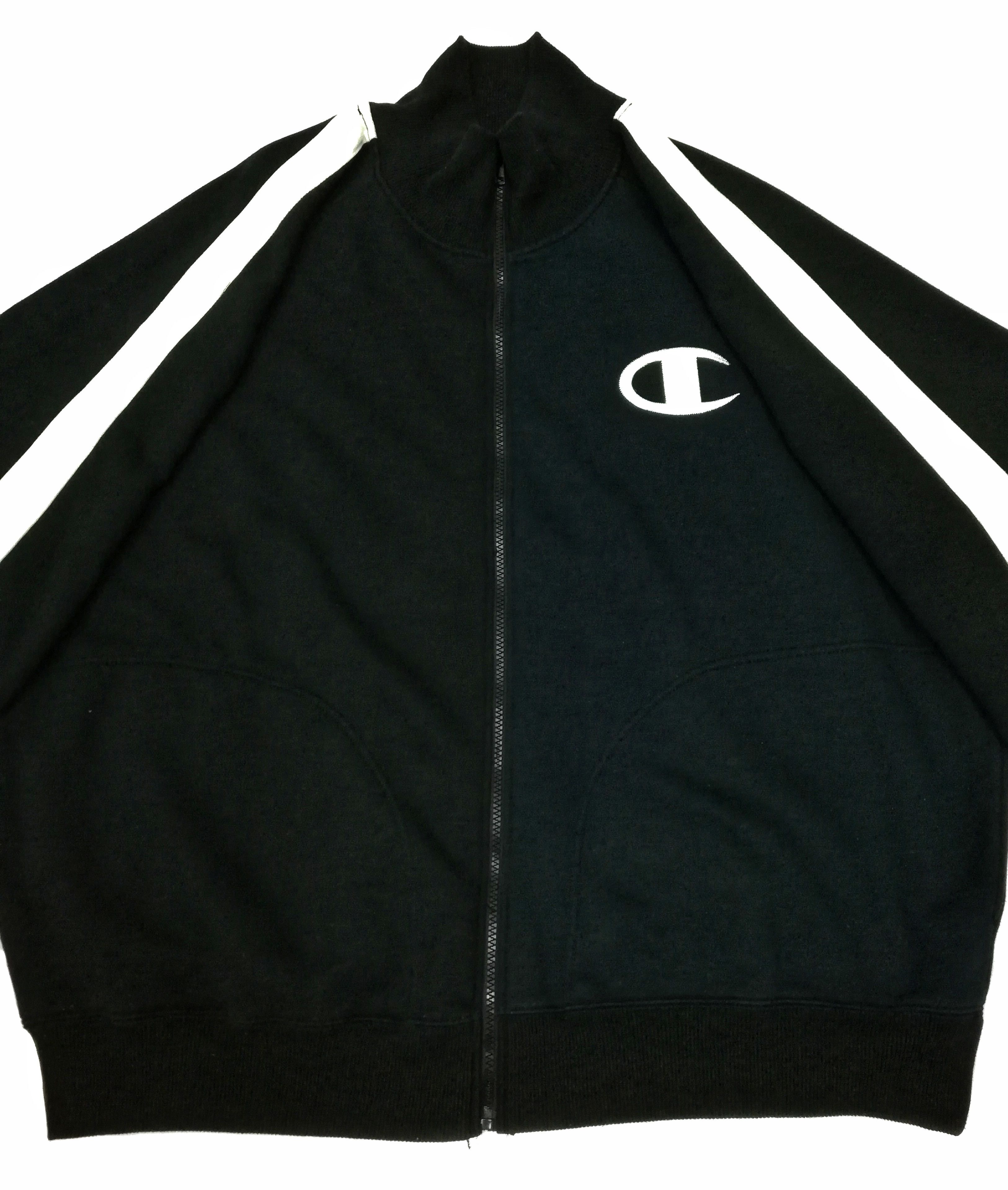 Champion 🔥Rare!! Champion Big Logo Zipper Sweater / Warm Jacket🔥 Size US L / EU 52-54 / 3 - 2 Thumbnail