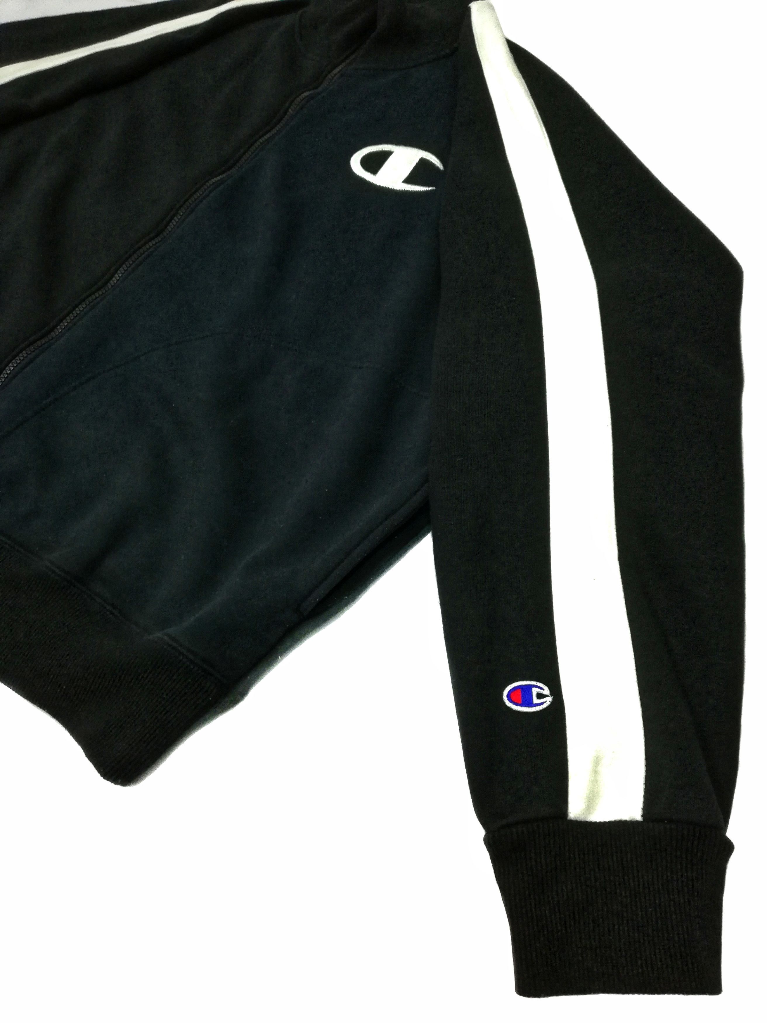 Champion 🔥Rare!! Champion Big Logo Zipper Sweater / Warm Jacket🔥 Size US L / EU 52-54 / 3 - 3 Thumbnail