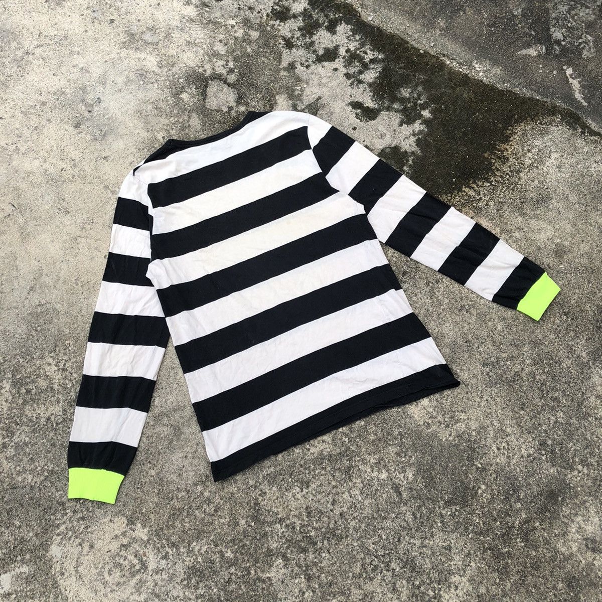 A.P.C. × Japanese Brand × Vintage Rare Vintage A.P.C Stripes Seditionaries Punk Styles Tee Size US XS / EU 42 / 0 - 4 Thumbnail