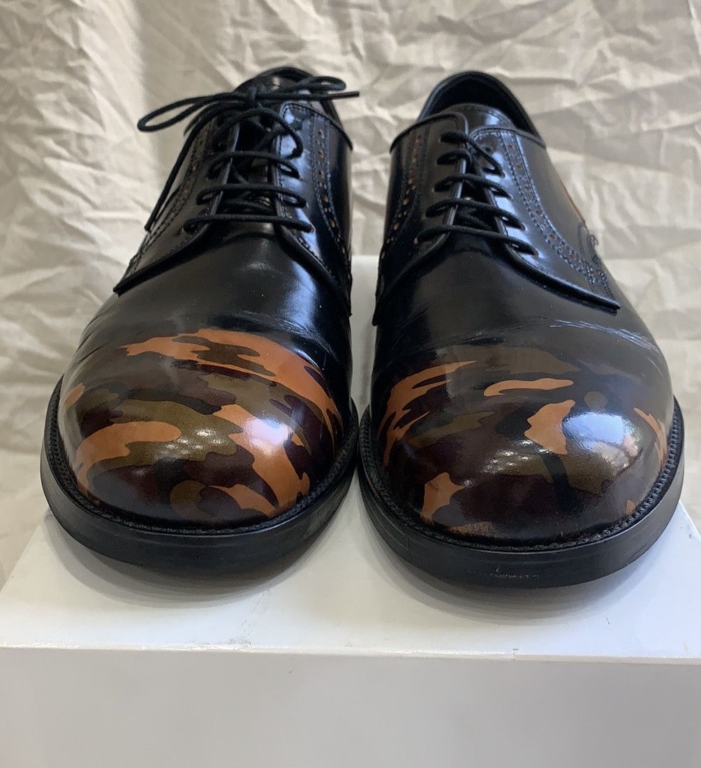 Maison MIHARA YASUHIRO Mihara Yasuhiro camouflage fade brown derby Size US 11 / EU 44 - 3 Thumbnail