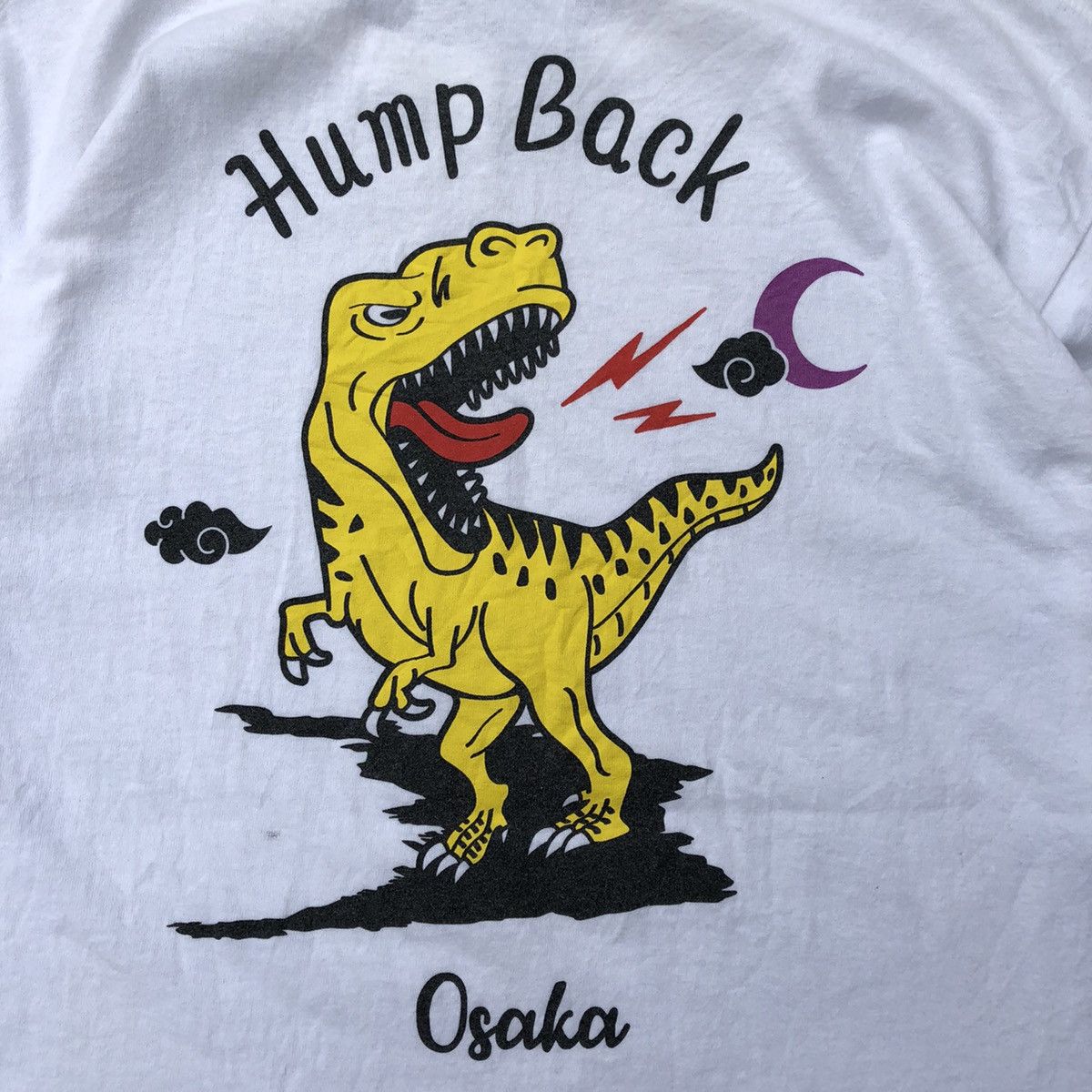 Japanese Brand × Vintage Rare Hump Back Osaka Graphic Of Dinosaur Longsleeves Tee Size US L / EU 52-54 / 3 - 3 Thumbnail