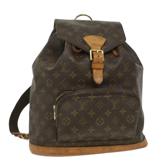 Louis Vuitton LOUIS VUITTON Monogram Montsouris GM Backpack M51135 LV ...