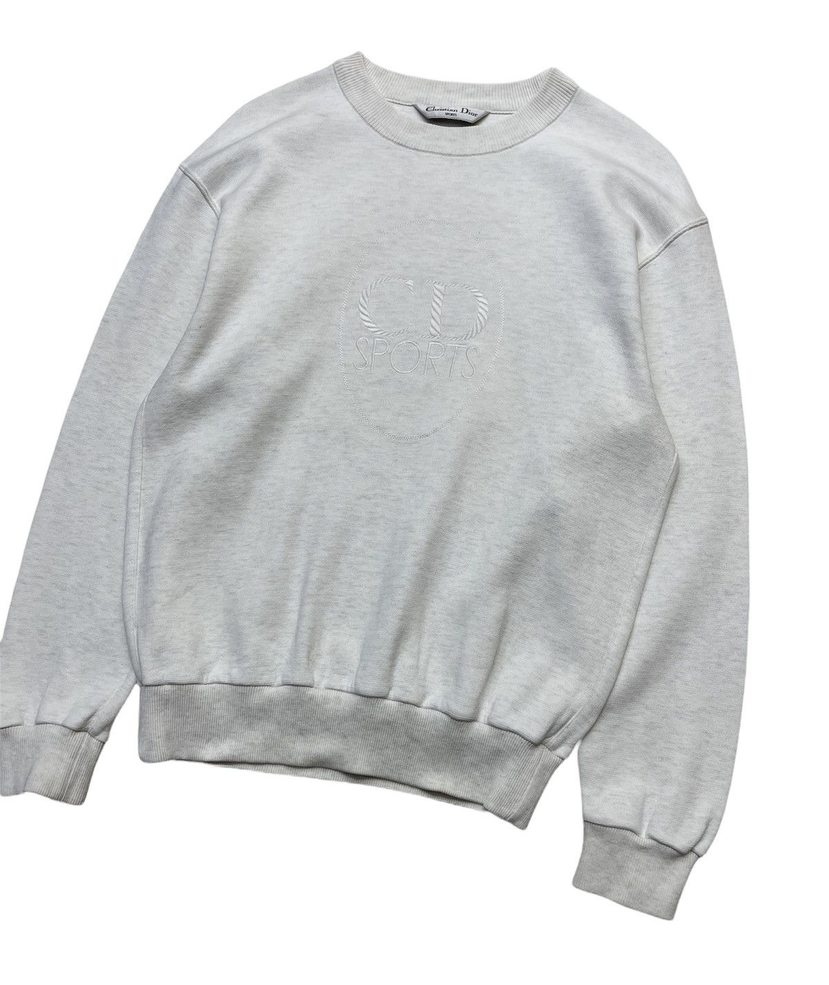 Christian Dior Monsieur Christian Dior Embroidery Big Logo Sweatshirt Size US M / EU 48-50 / 2 - 3 Thumbnail