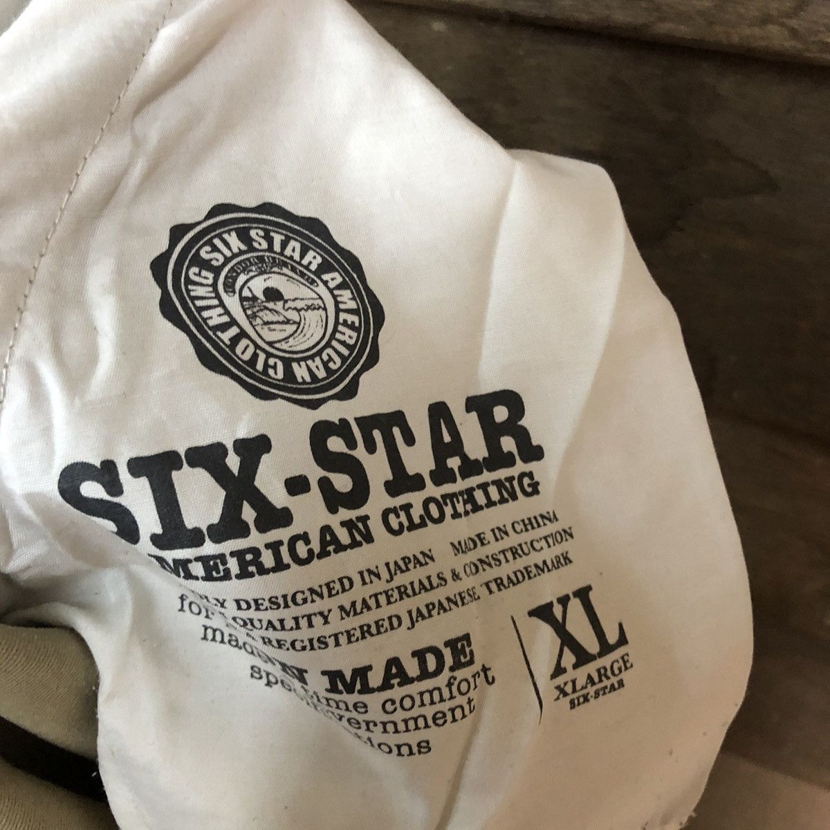 Japanese Brand Six-Star Cream Multipocket Cargo Pants #3002 Size US 32 / EU 48 - 12 Thumbnail