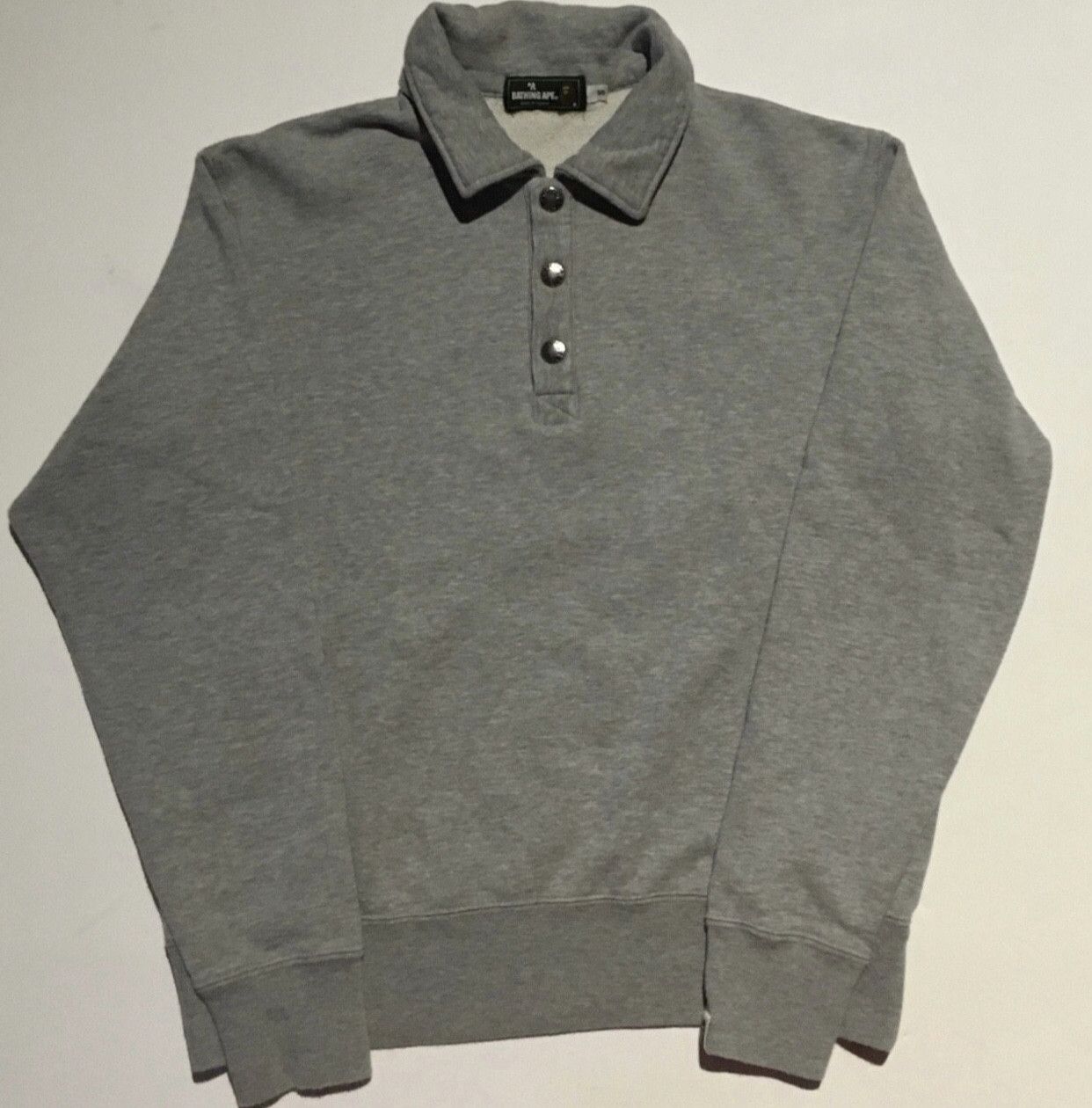 Bape Bape rugby crewneck sweatshirt Size US S / EU 44-46 / 1 - 2 Thumbnail