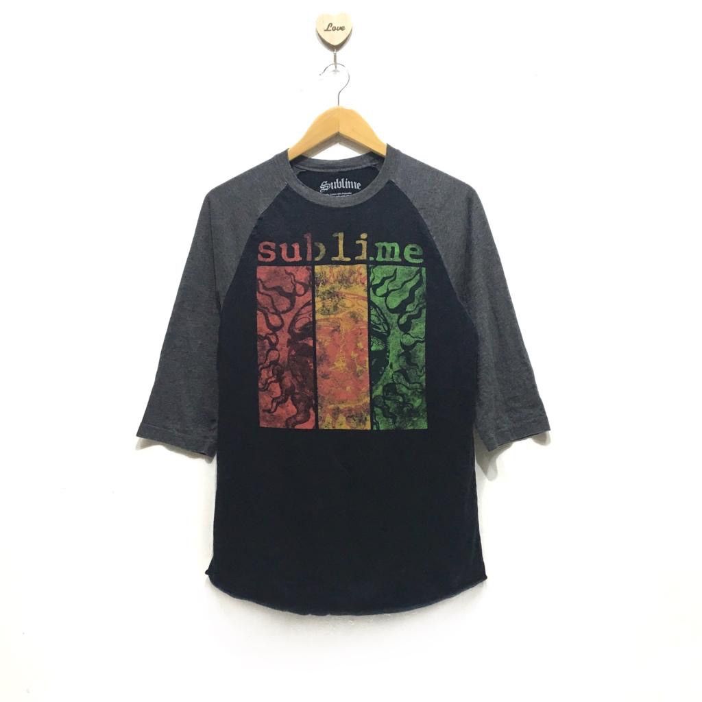 Band Tees ❗️Last DROP❗️Sublime Tee 3 quarters rock shirt Size US M / EU 48-50 / 2 - 1 Thumbnail