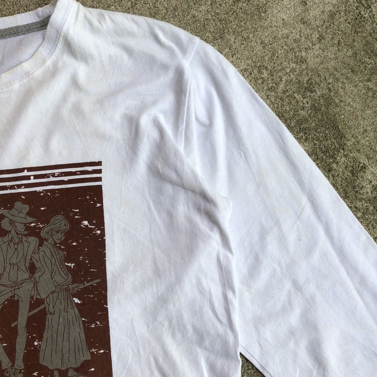 Anime × Vintage Lupin The Third Big Image Promo Japan Action Crime Movie Tee Size US S / EU 44-46 / 1 - 5 Thumbnail
