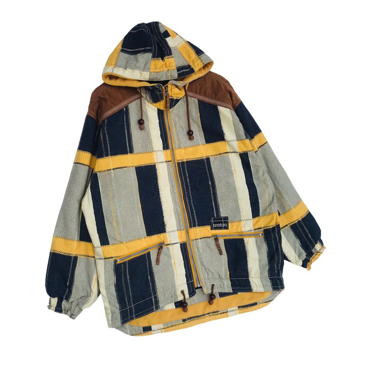 Goldwin JAPAN Lanatura by Goldwin multicolor plaid zipzap Size US M / EU 48-50 / 2 - 2 Thumbnail