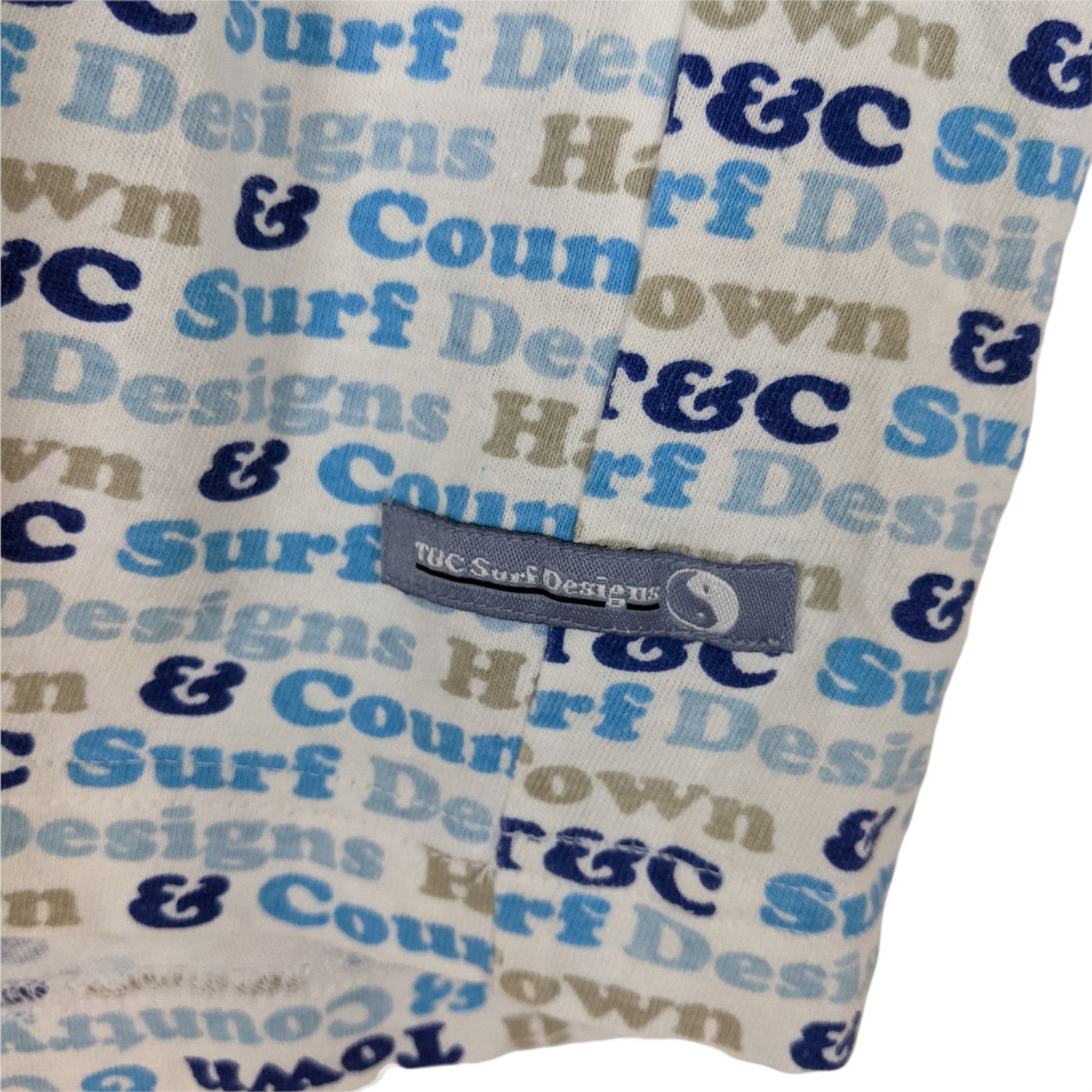 Japanese Brand T&C Surf Design Monogram T-Shirt Size US L / EU 52-54 / 3 - 5 Thumbnail
