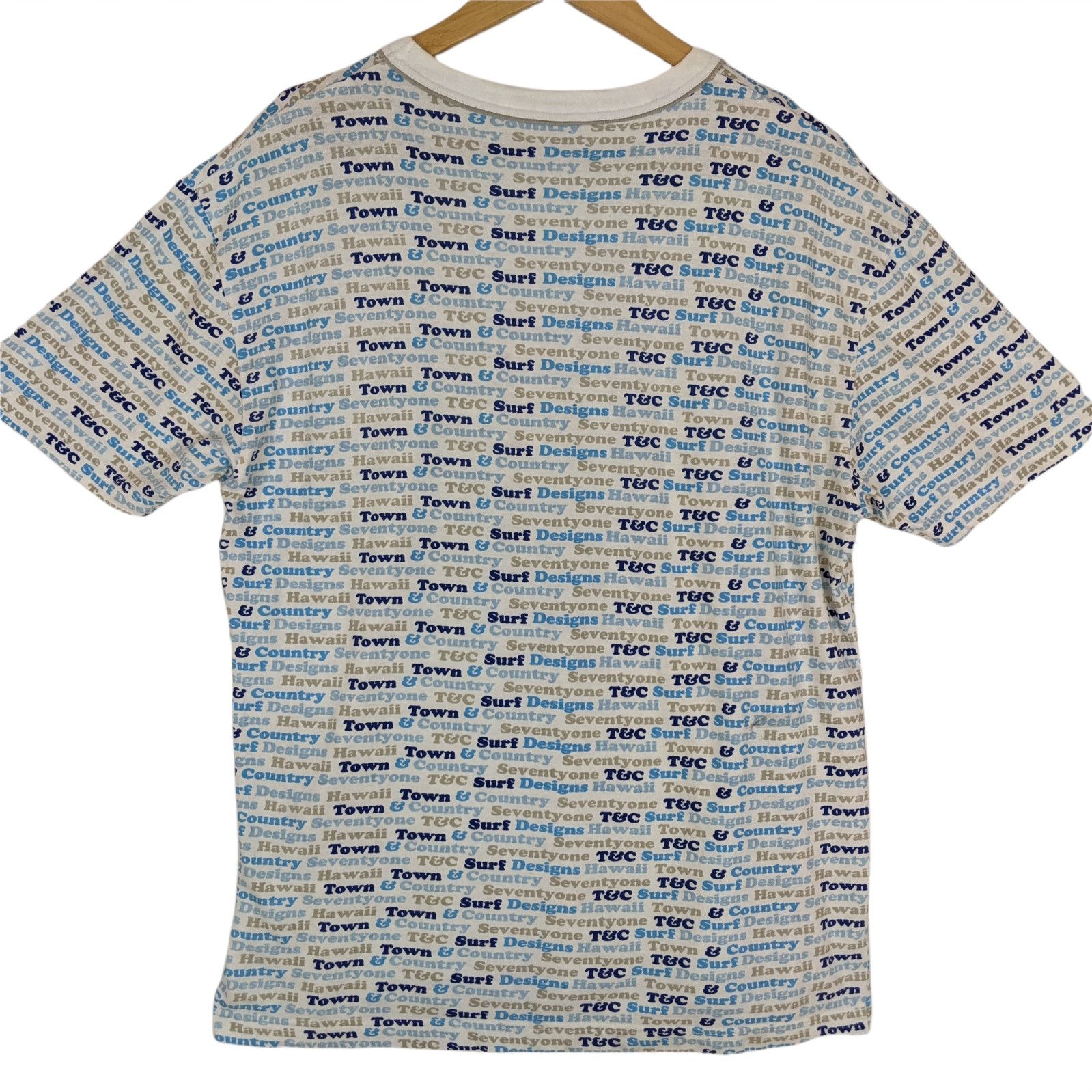 Japanese Brand T&C Surf Design Monogram T-Shirt Size US L / EU 52-54 / 3 - 6 Thumbnail