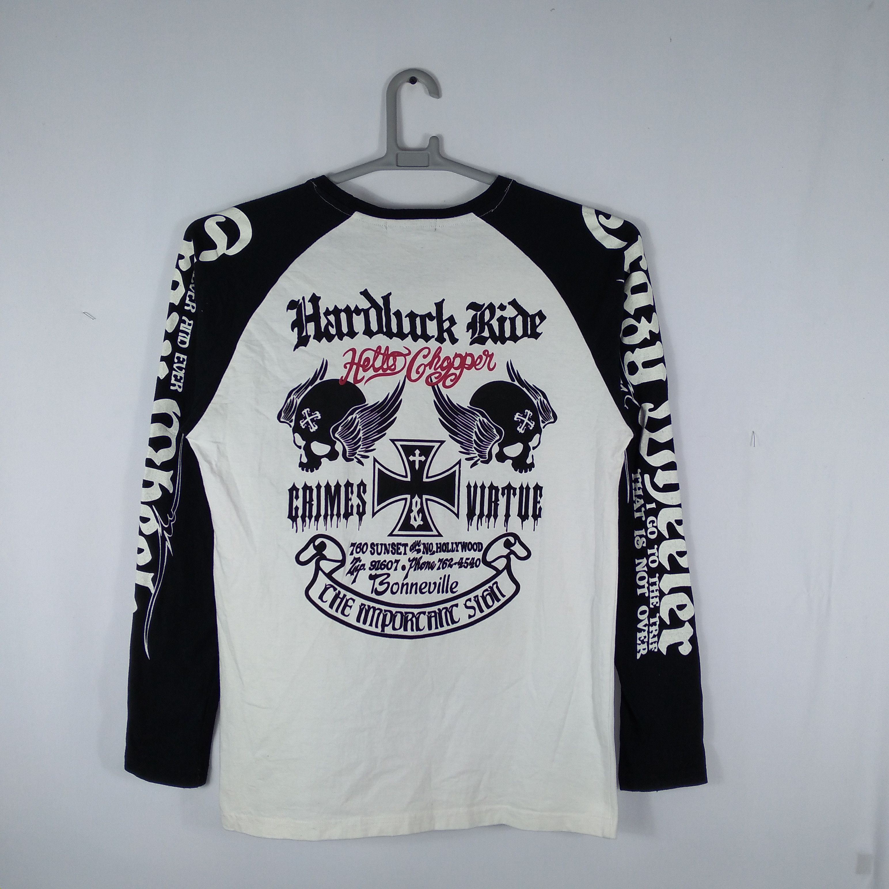 Japanese Brand Detective Struct Skull Devil Big Cross Longsleeves Tee Size US M / EU 48-50 / 2 - 5 Thumbnail