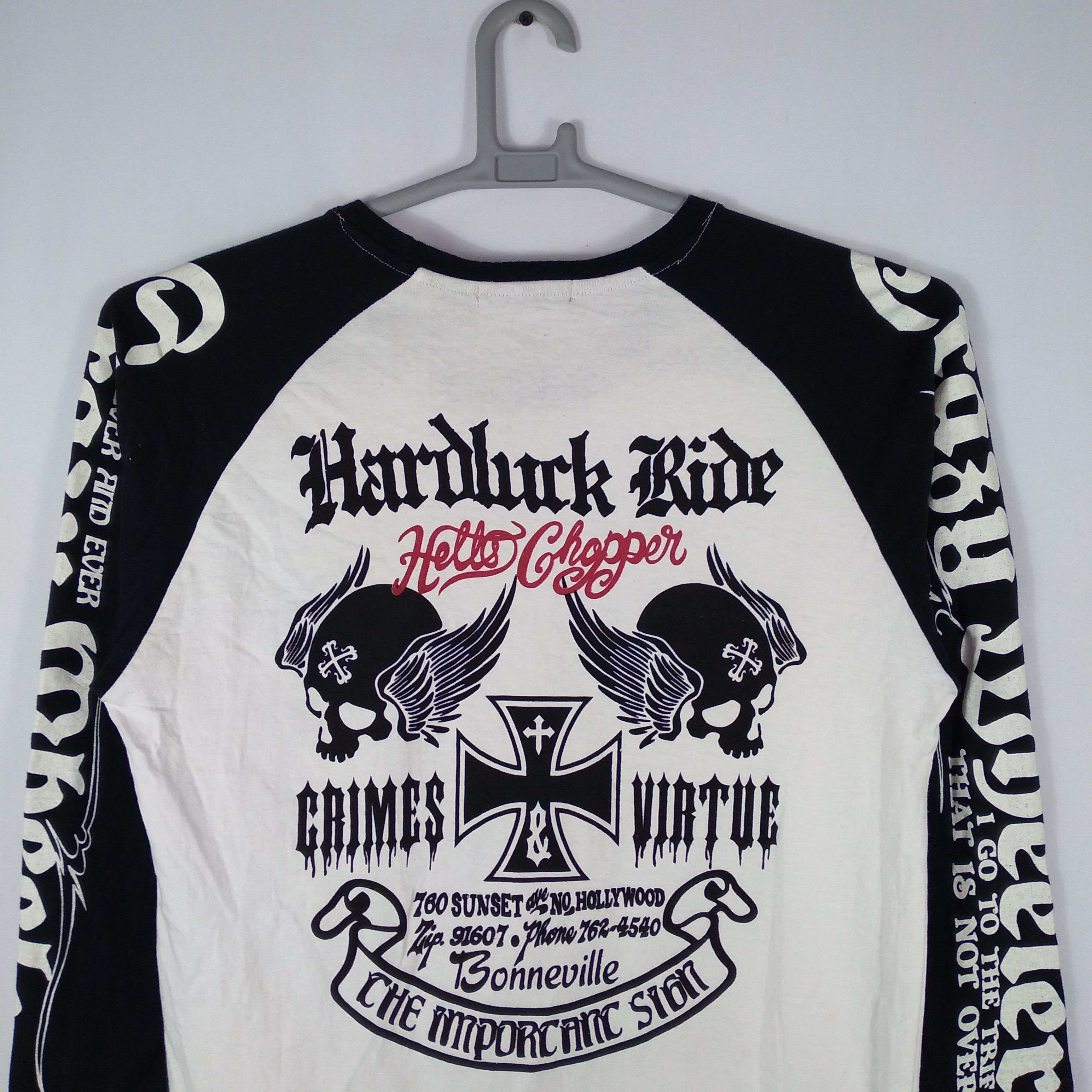 Japanese Brand Detective Struct Skull Devil Big Cross Longsleeves Tee Size US M / EU 48-50 / 2 - 6 Thumbnail