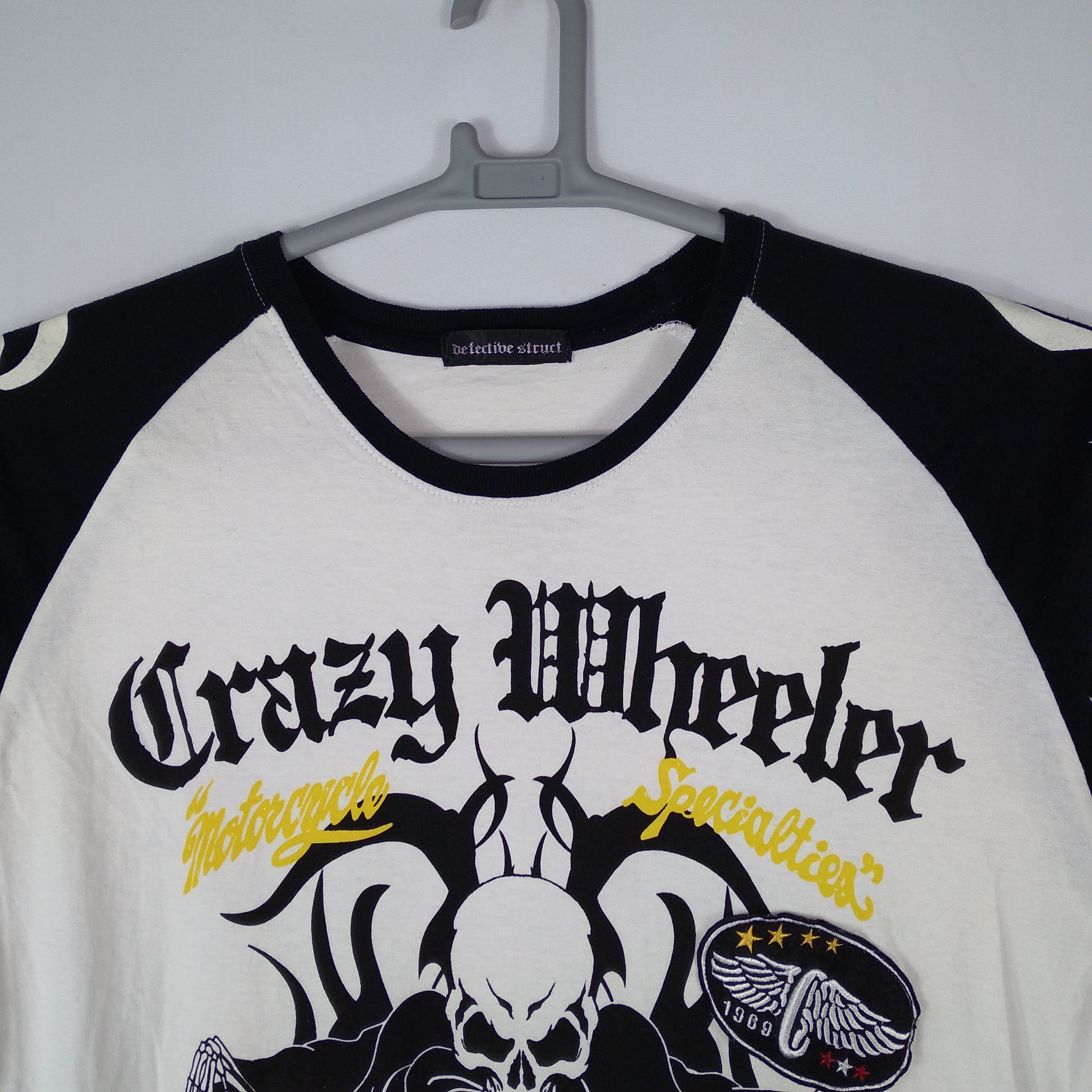 Japanese Brand Detective Struct Skull Devil Big Cross Longsleeves Tee Size US M / EU 48-50 / 2 - 2 Thumbnail