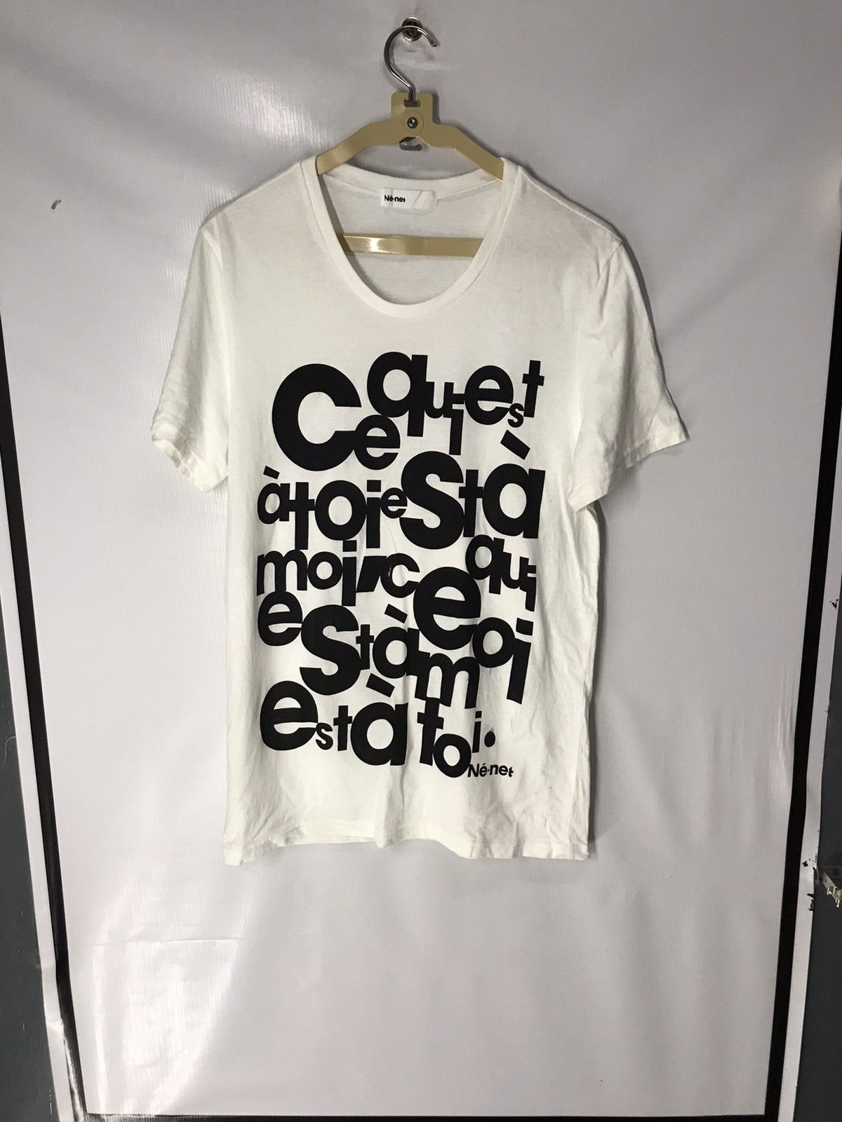 Issey Miyake × Japanese Brand × Ne-Net Ne-net tshirt by issey miyake Size US M / EU 48-50 / 2 - 10 Thumbnail