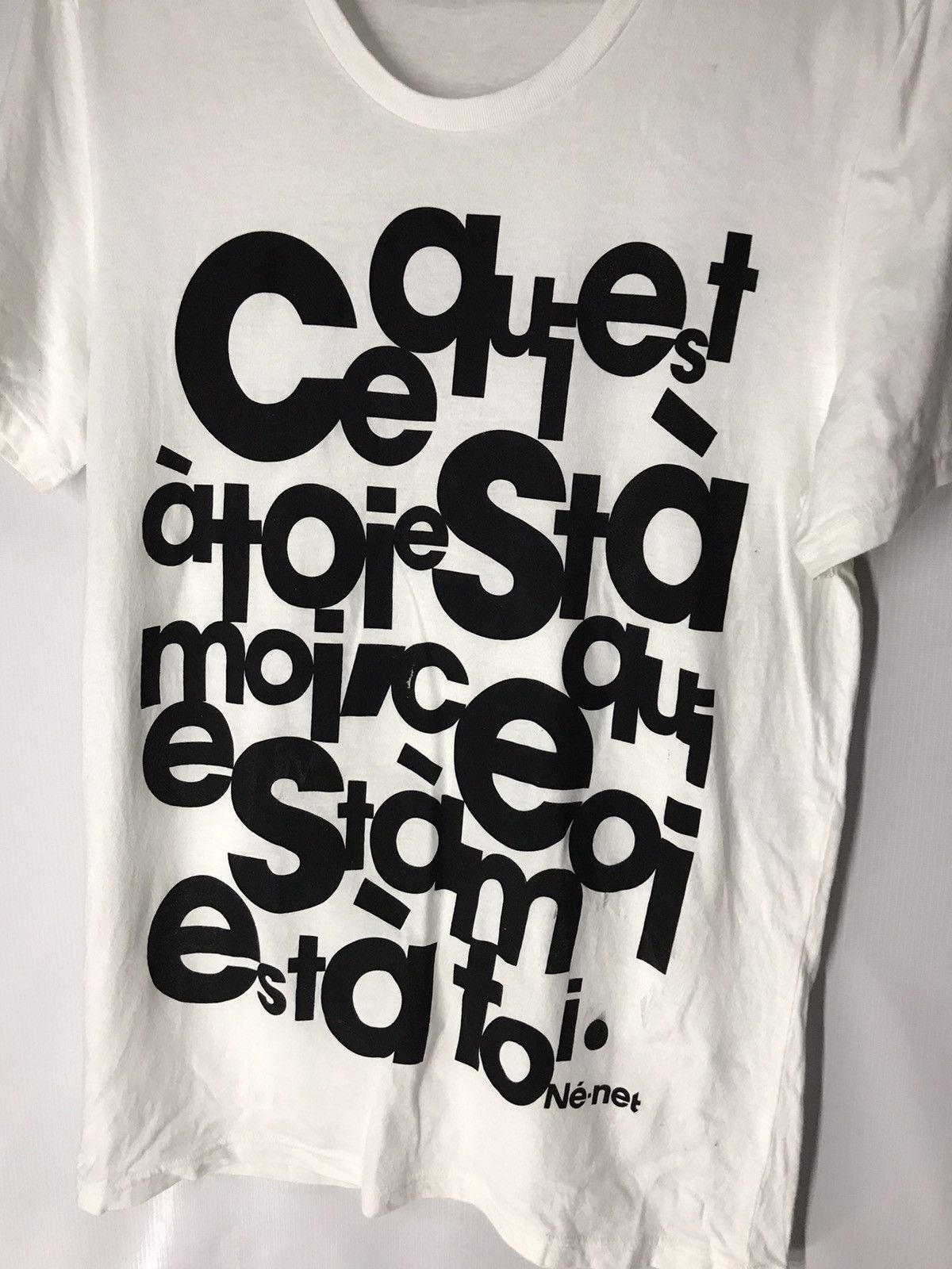 Issey Miyake × Japanese Brand × Ne-Net Ne-net tshirt by issey miyake Size US M / EU 48-50 / 2 - 4 Thumbnail