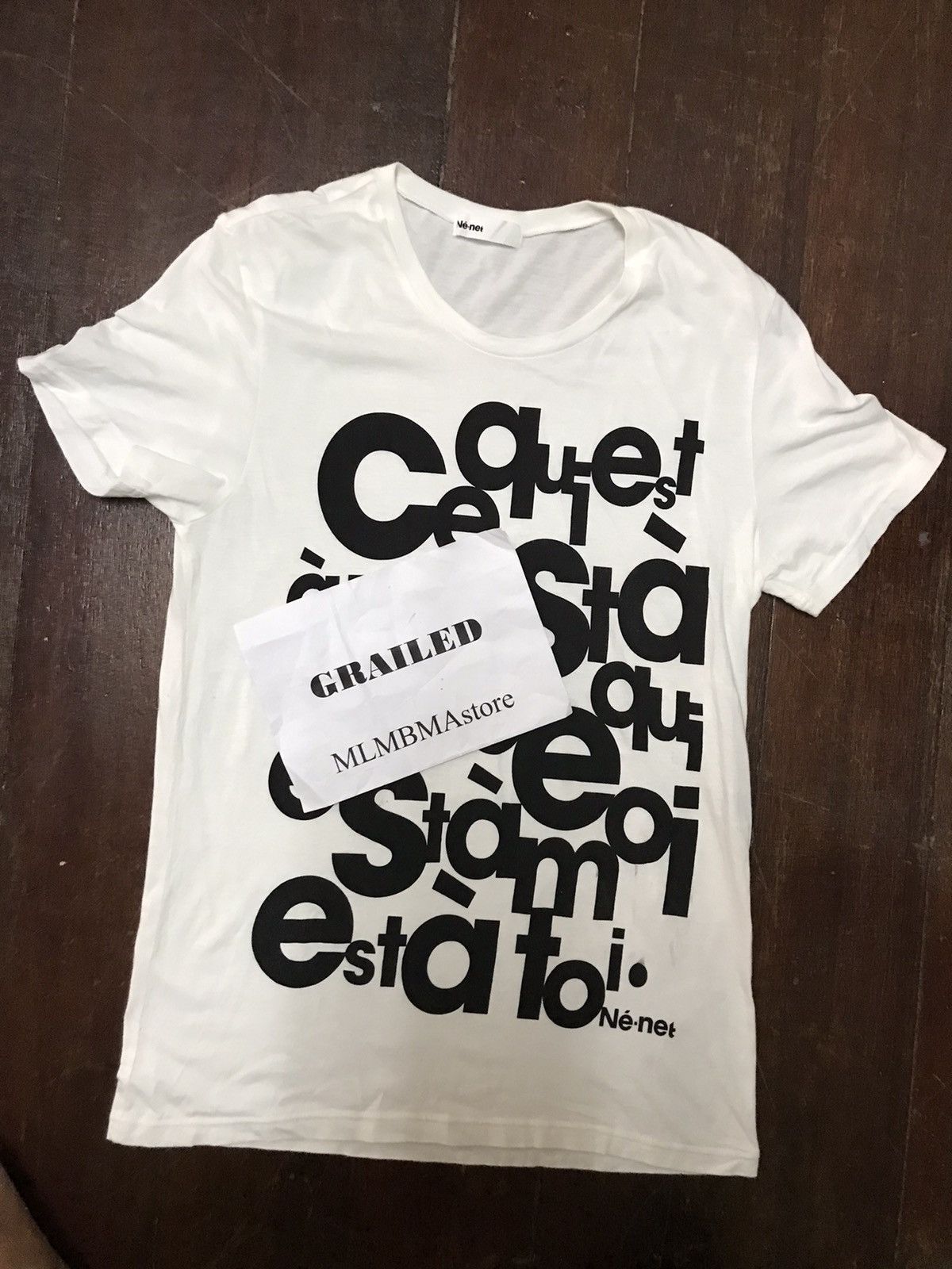 Issey Miyake × Japanese Brand × Ne-Net Ne-net tshirt by issey miyake Size US M / EU 48-50 / 2 - 1 Thumbnail