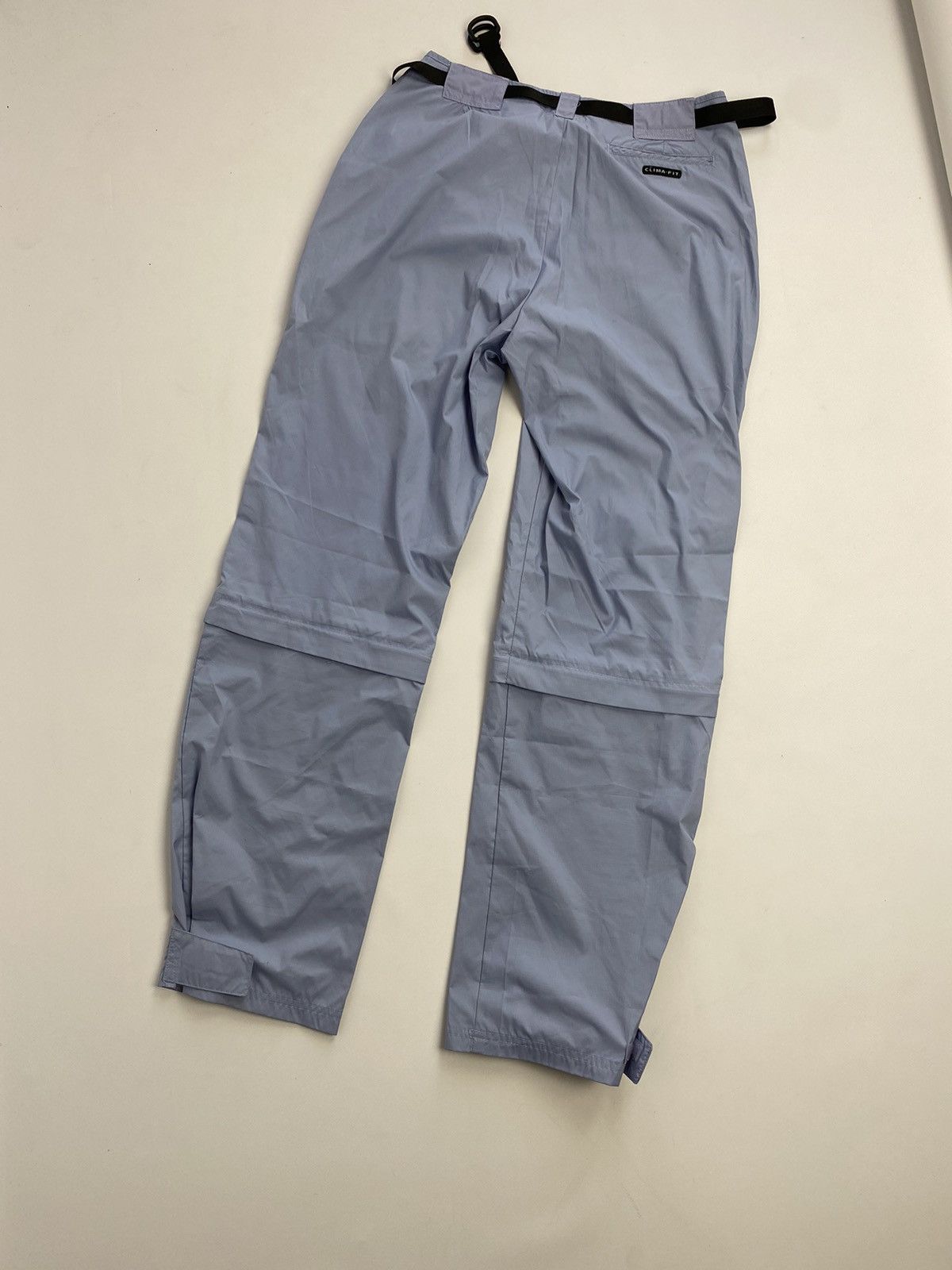Nike × Vintage Vintage 2yk Nike Small Swoosh Clima Fit 2 in 1 Track Pants Size 28" / US 6 / IT 42 - 2 Thumbnail
