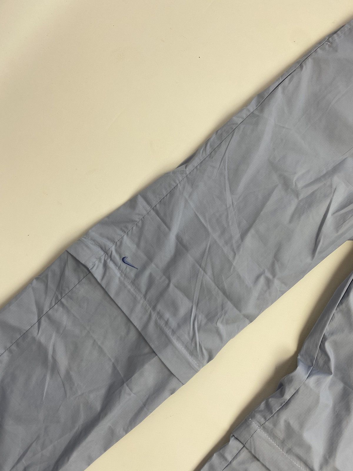 Nike × Vintage Vintage 2yk Nike Small Swoosh Clima Fit 2 in 1 Track Pants Size 28" / US 6 / IT 42 - 4 Thumbnail