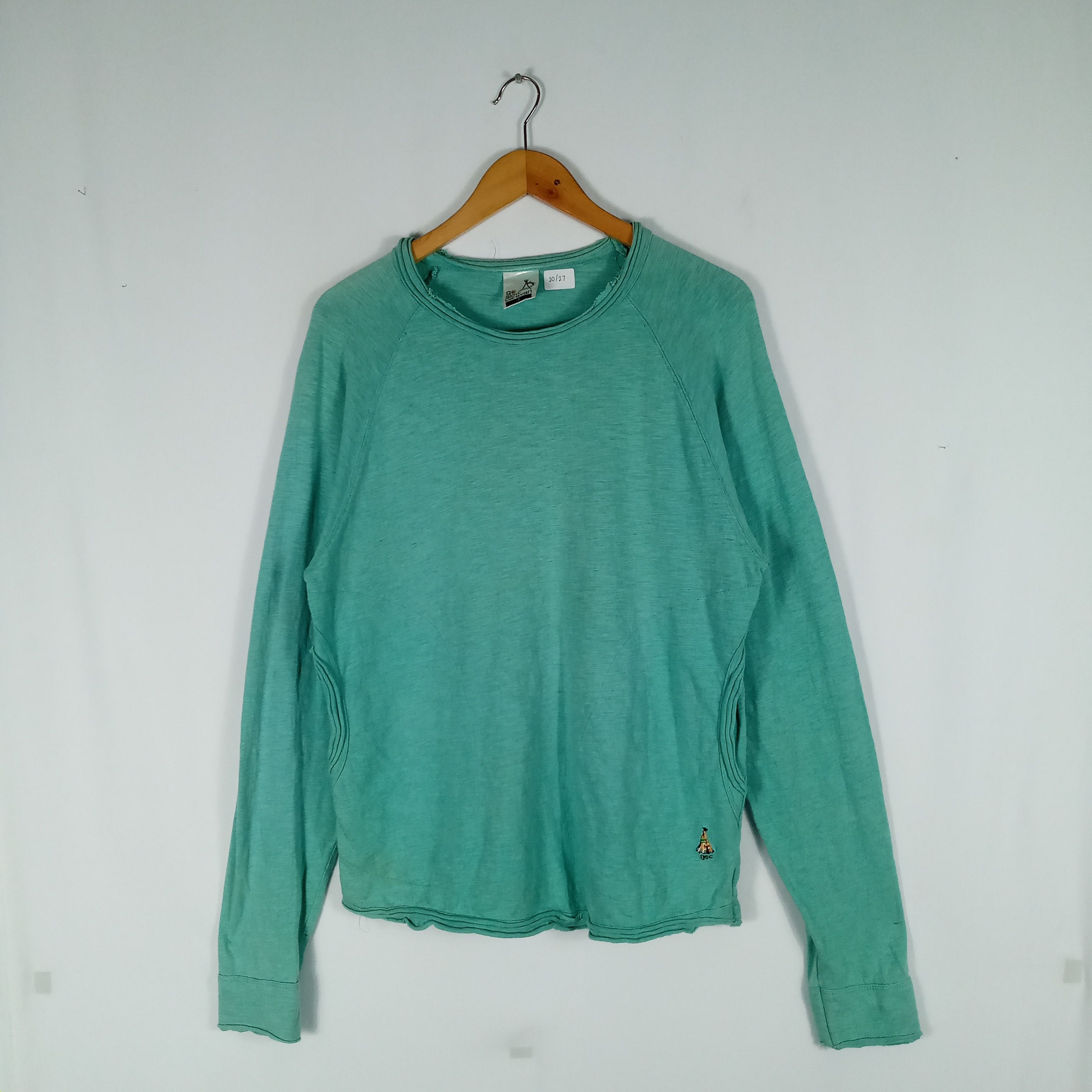 Japanese Brand × Vintage × go slow caravan Vintage Japanese Brand Go Slow Caravan Longsleeve T Shirt Size US M / EU 48-50 / 2 - 1 Thumbnail