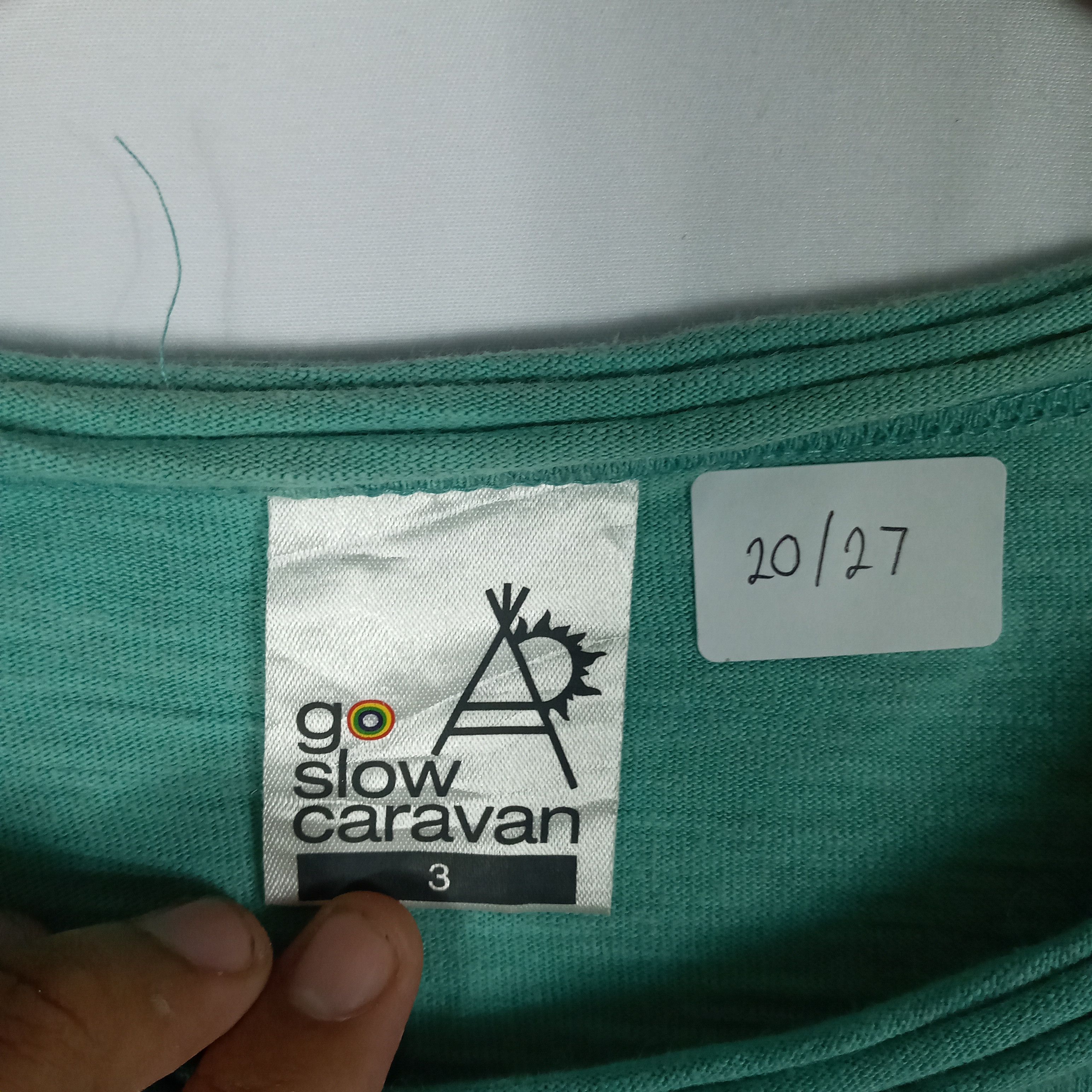Japanese Brand × Vintage × go slow caravan Vintage Japanese Brand Go Slow Caravan Longsleeve T Shirt Size US M / EU 48-50 / 2 - 12 Thumbnail