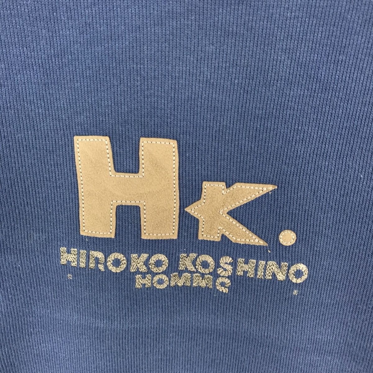 Hiroko Koshino Homme Hiroko Koshino Homme Spell Out Embroidery Sweatshirt Size US M / EU 48-50 / 2 - 3 Thumbnail