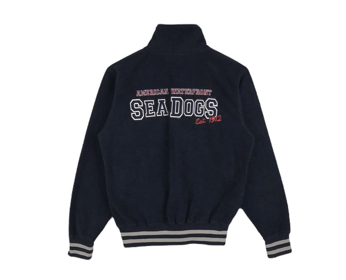 Disney Vintage 00s Sea Dogs Disney Half Zipper Fleece Sweatshirt Size US M / EU 48-50 / 2 - 1 Thumbnail