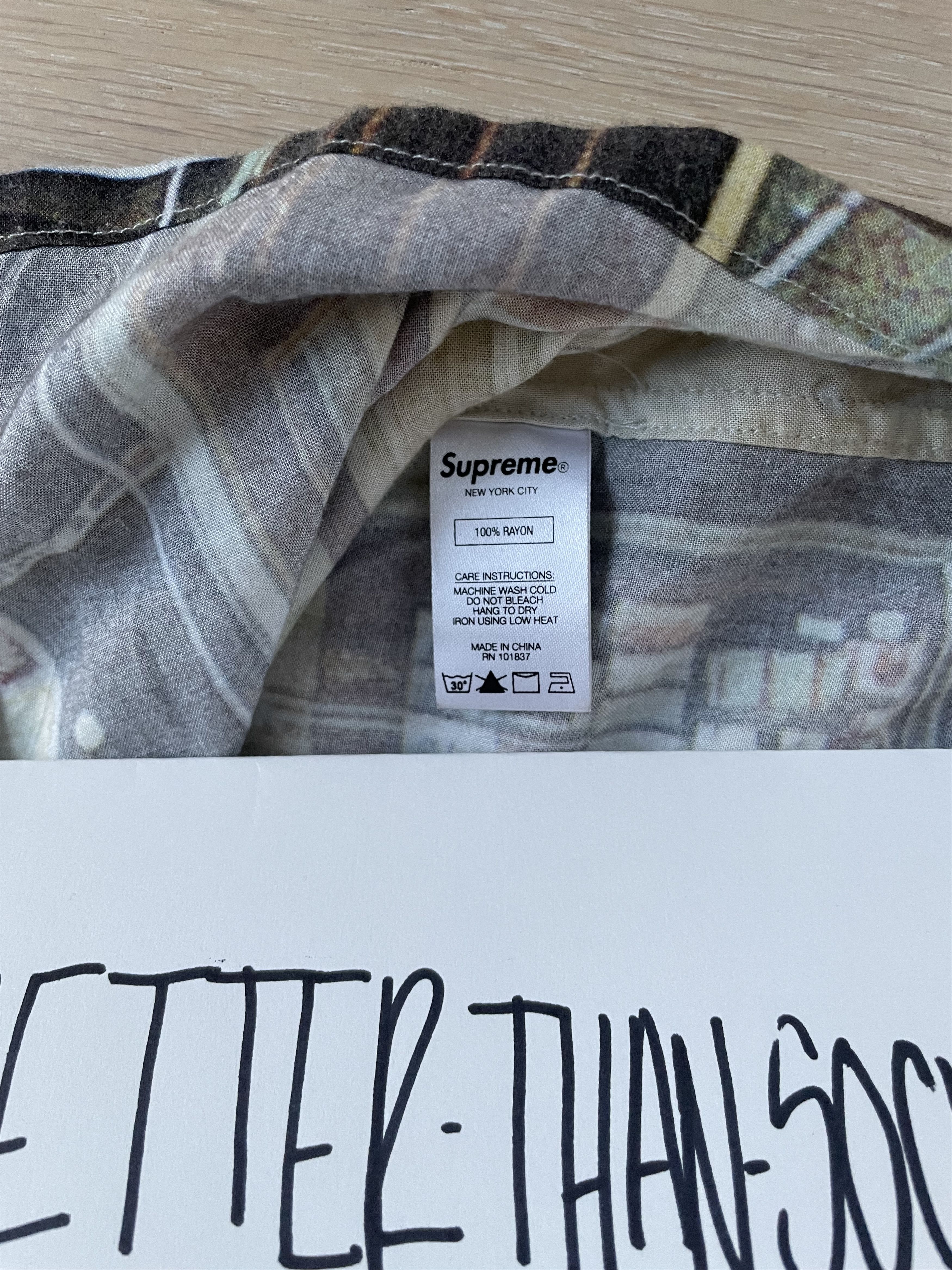 Supreme Drugs Rayon Shirt sz. M - www.joarbit.com