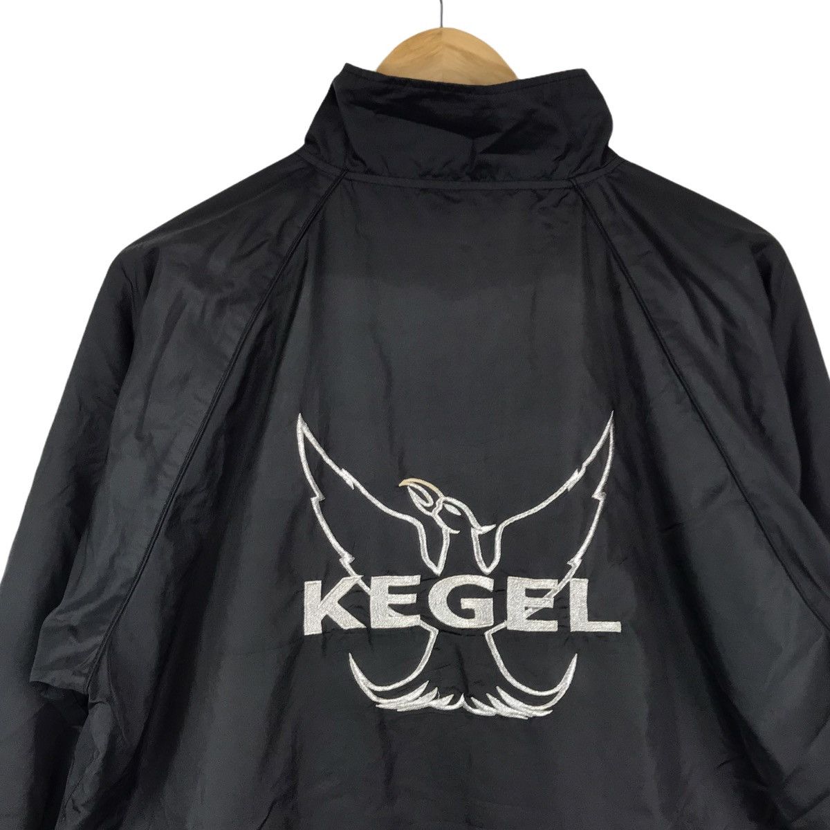 Vintage Vintage Kegel Embroidery Zipper Sweater Windbreaker Size US L / EU 52-54 / 3 - 2 Thumbnail