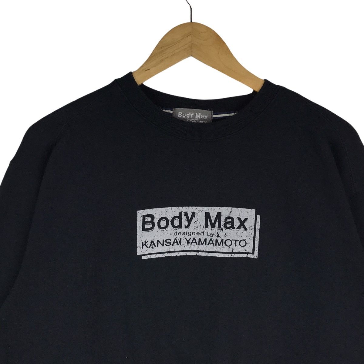 Kansai Yamamoto Vintage Kansai Yamamoto Body Max Box Logo Sweatshirt Size US L / EU 52-54 / 3 - 2 Thumbnail